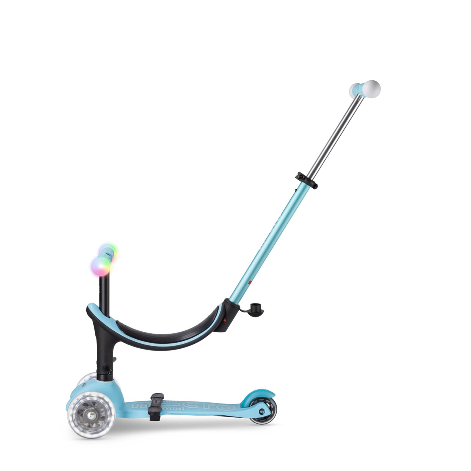 Mini2Grow Deluxe Magic LED Alt-i-ett-scooter Blue