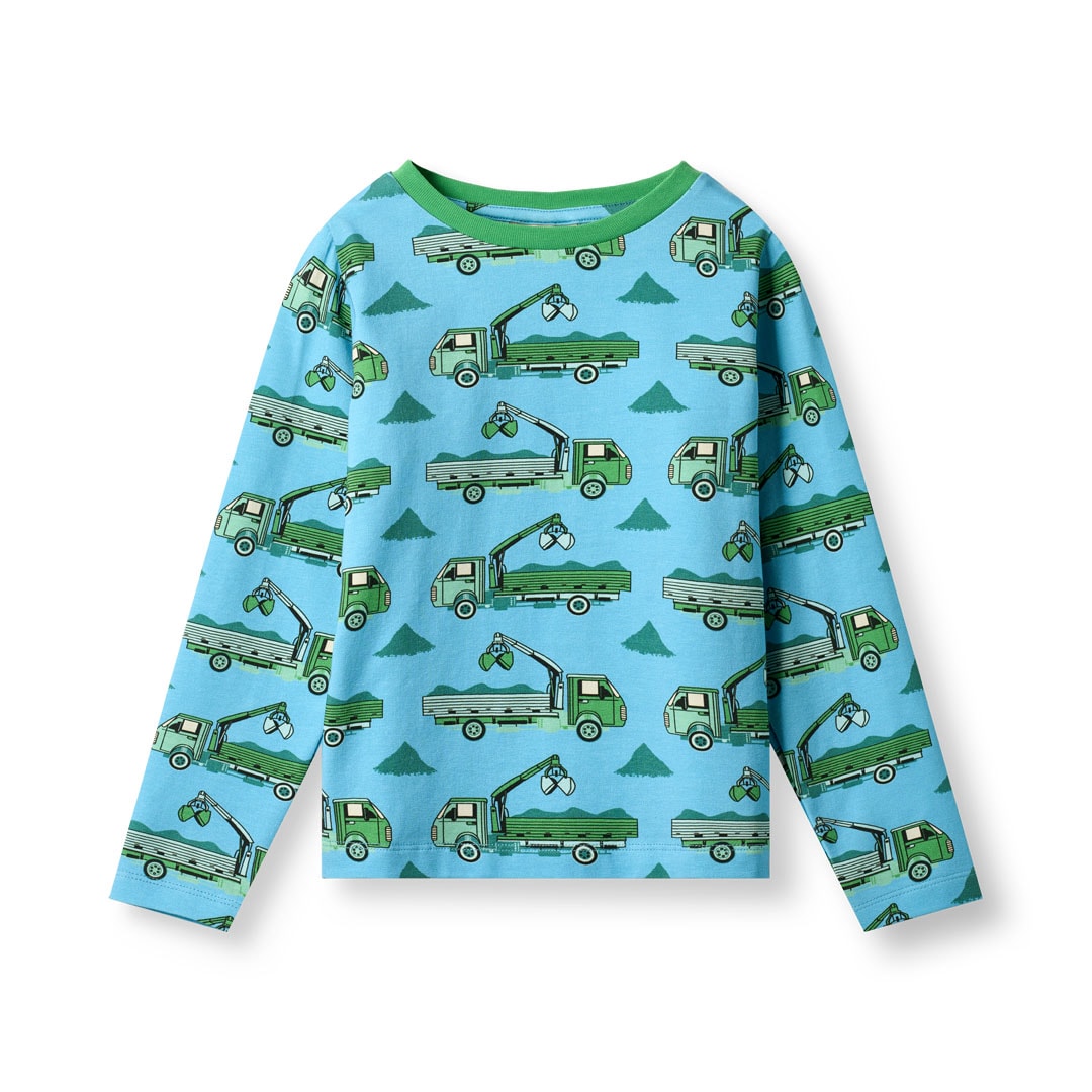 Gala Långärmad Topp Pool Blue 