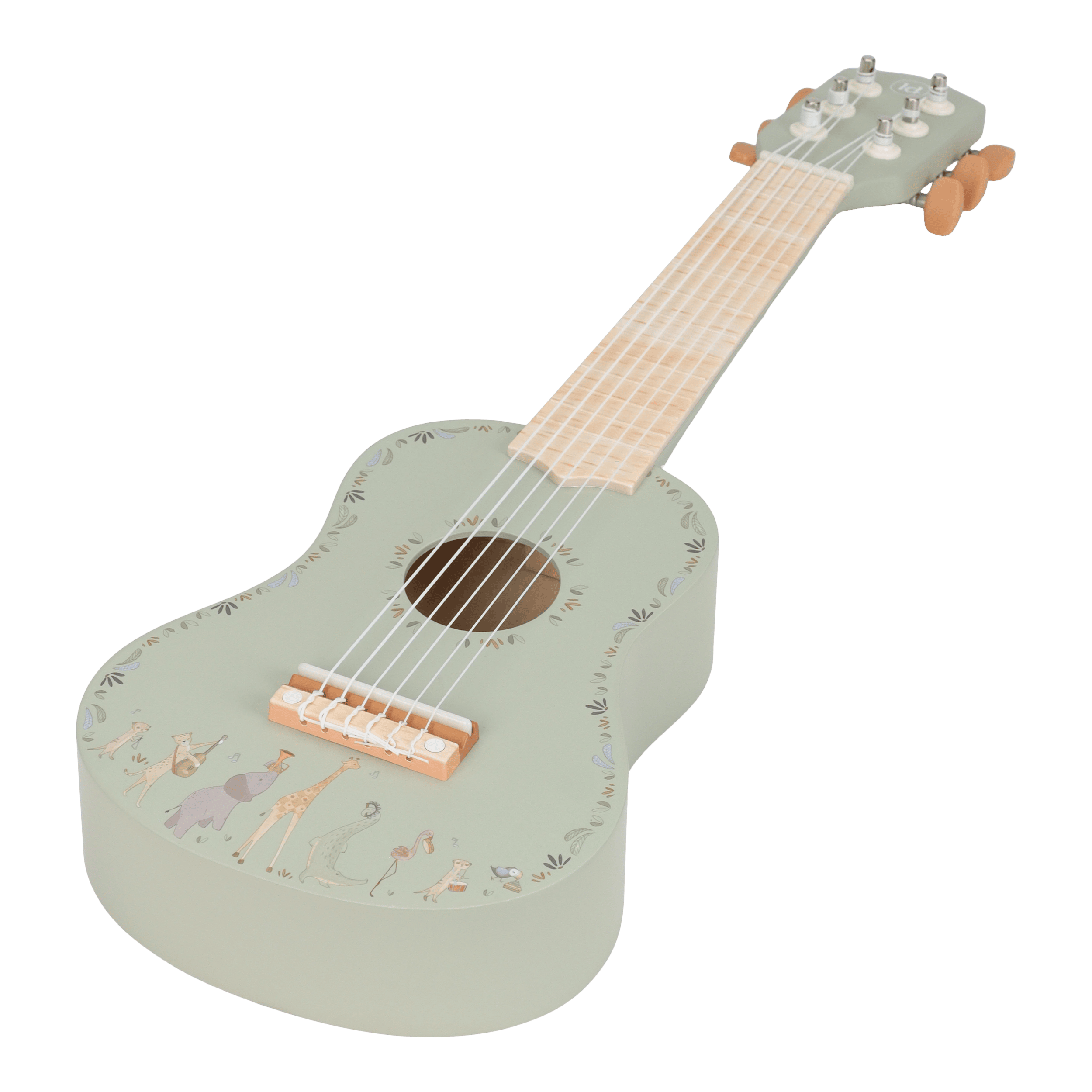 Safari Friends Gitar Av Tre Green