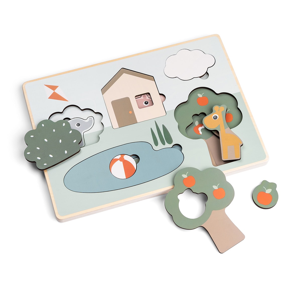 Deer Friends Layer Puzzle Colour Mix