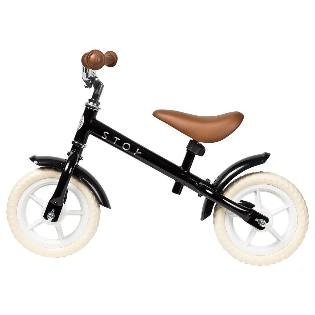 10" Vintage Springcykel Black