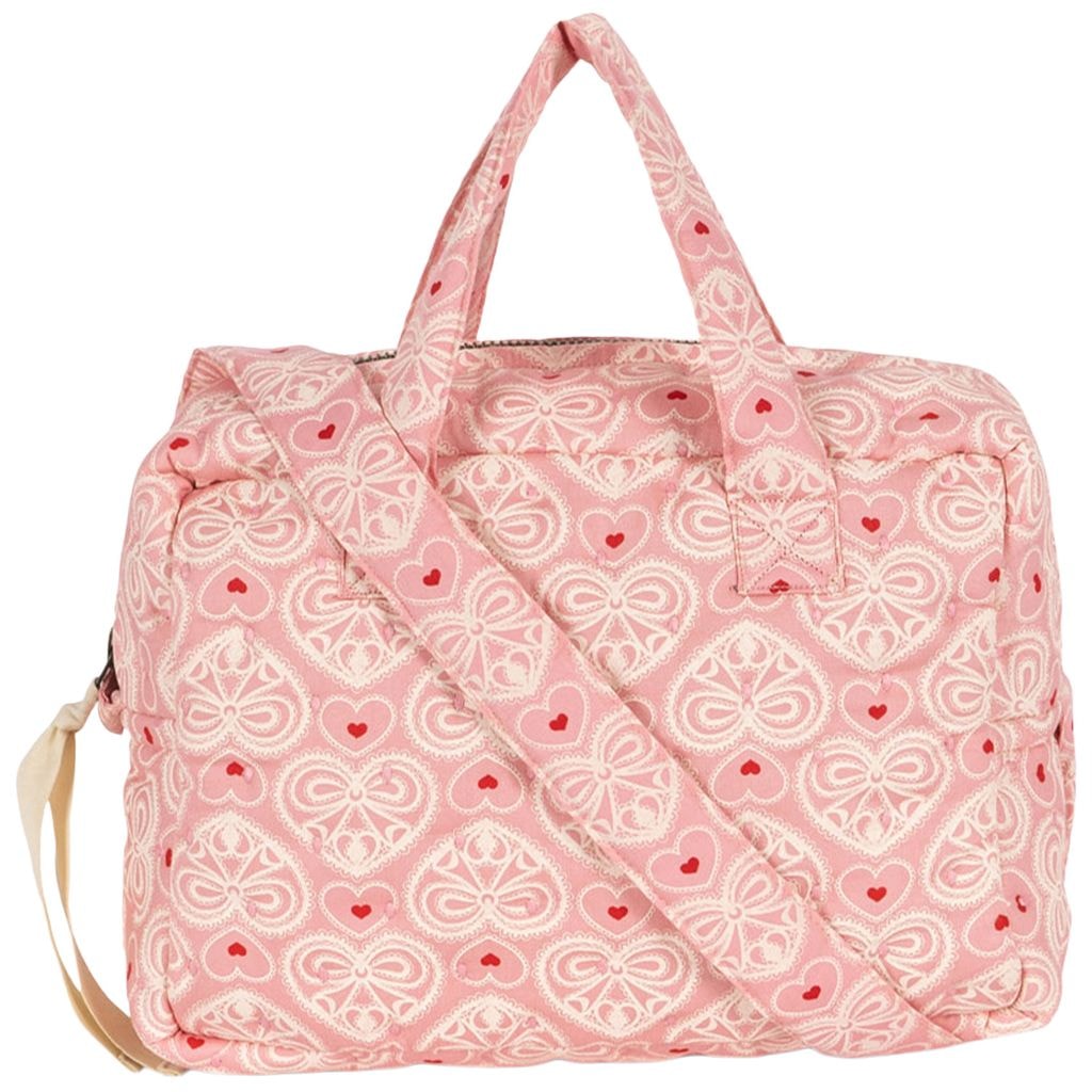 Skötväska För Dockor Lacy Pink