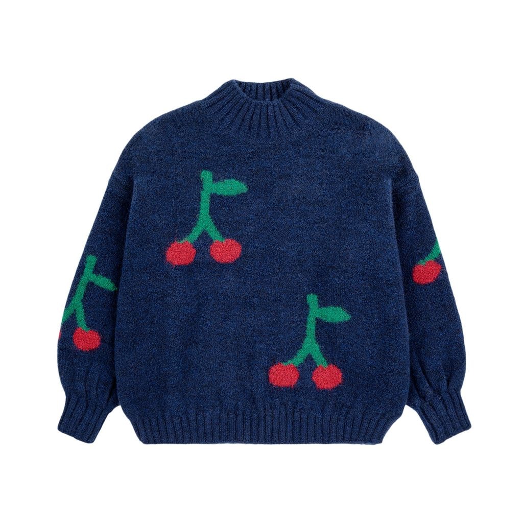 Bobo Cherry Knit sweater Navy