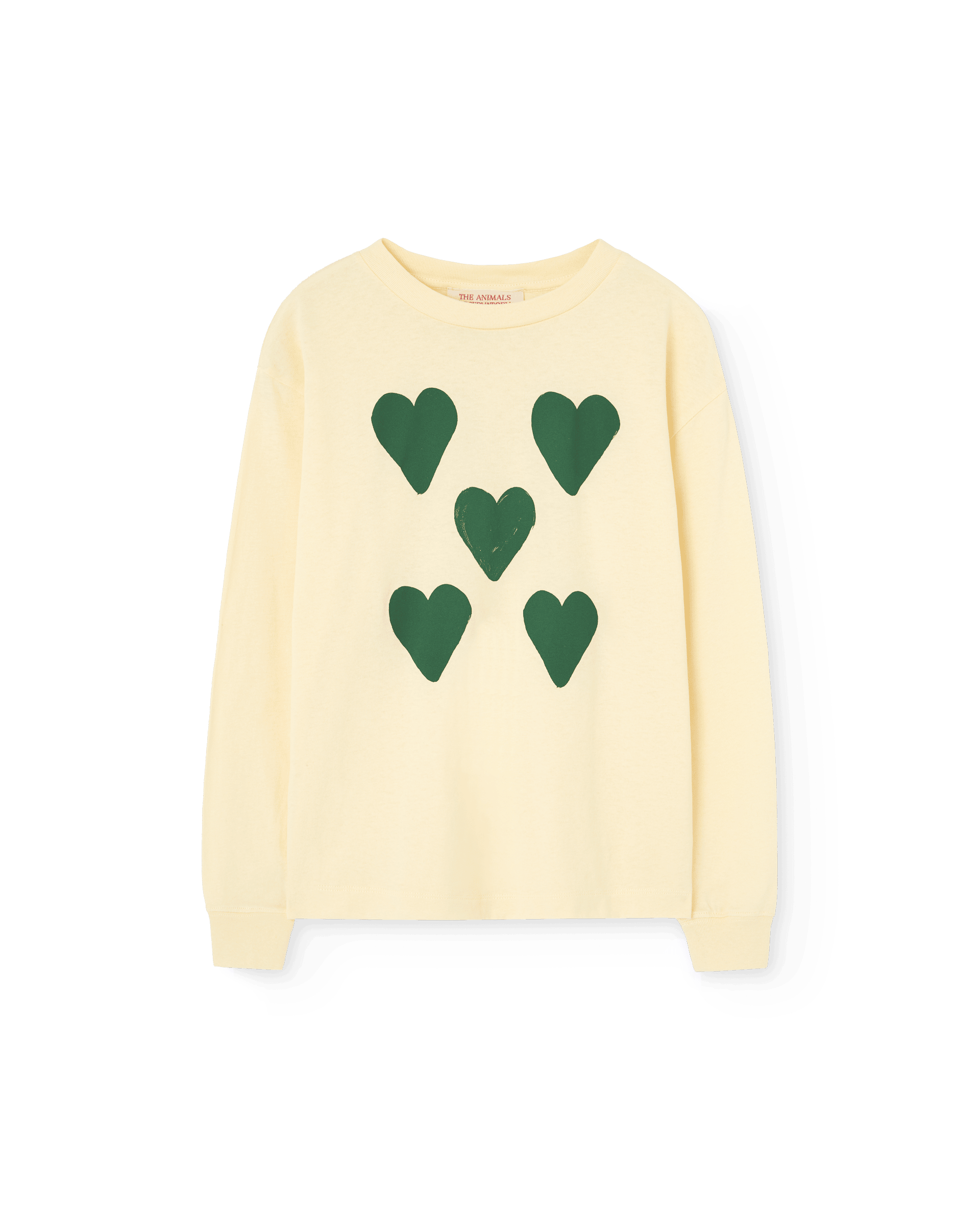Dog Long Sleeves T-Shirt Flan Yellow