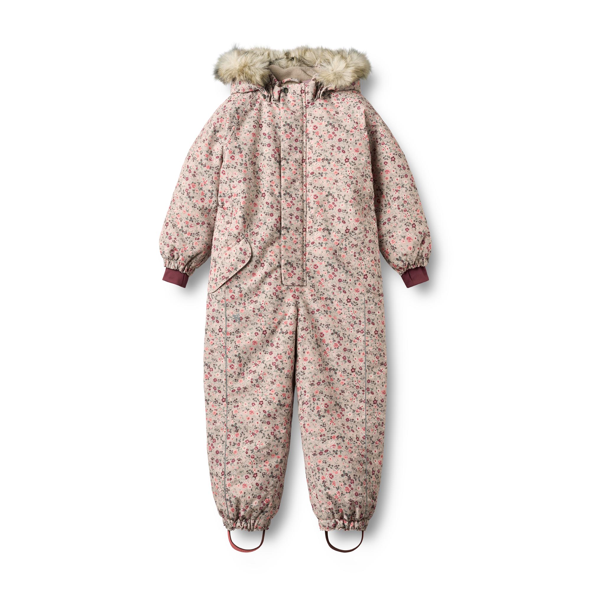 Moe Tech Snöoverall Grey Moon Flowers