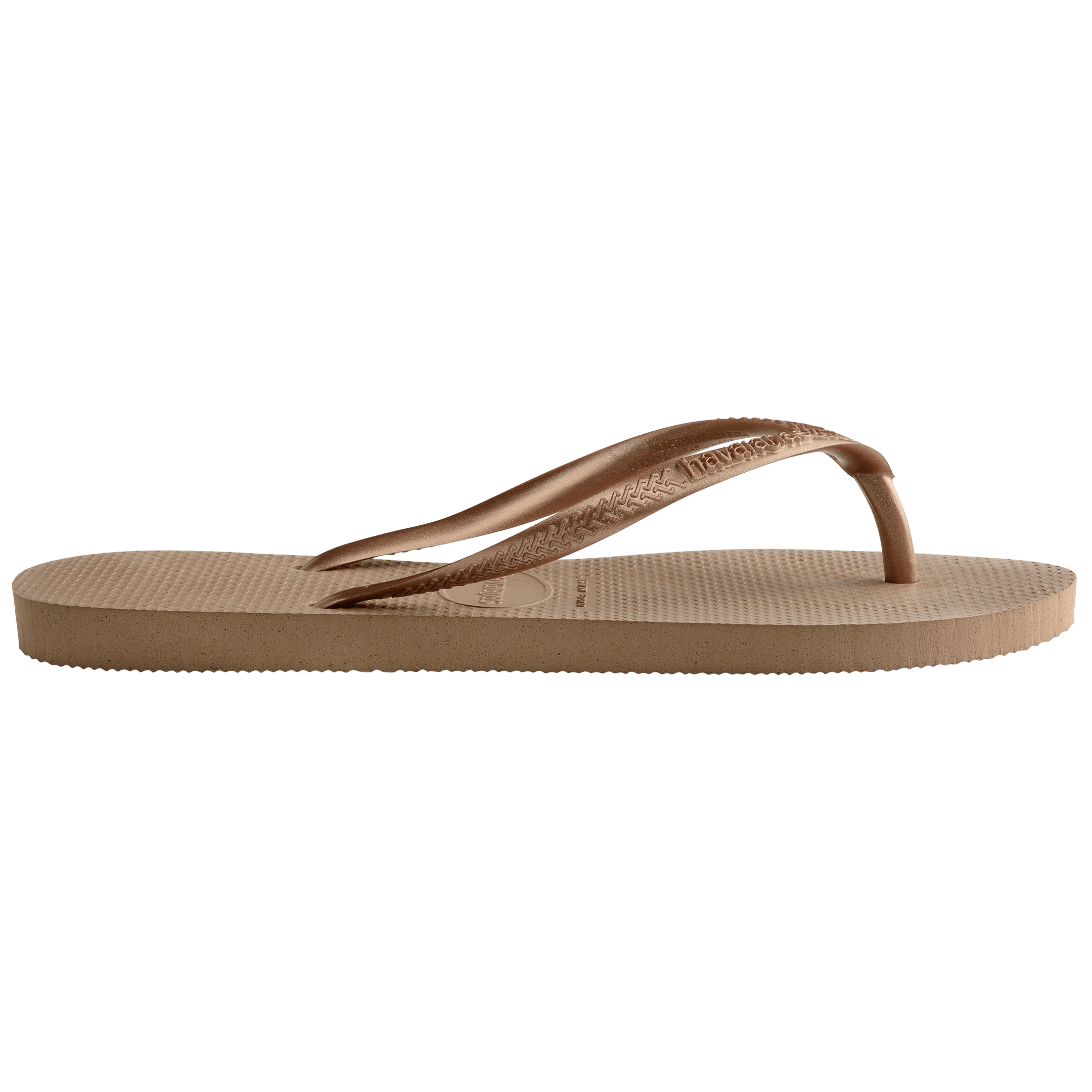 Slim Flip Flops Rose Gold