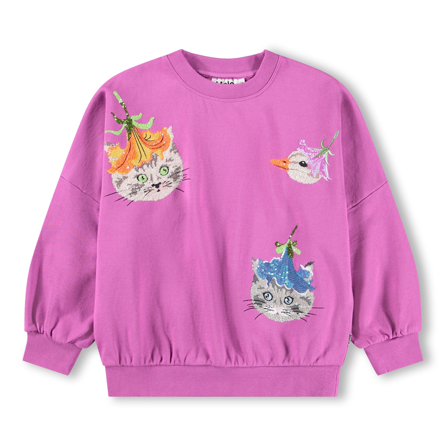 GOTS Marika Sweatshirt Animal Sparkle 