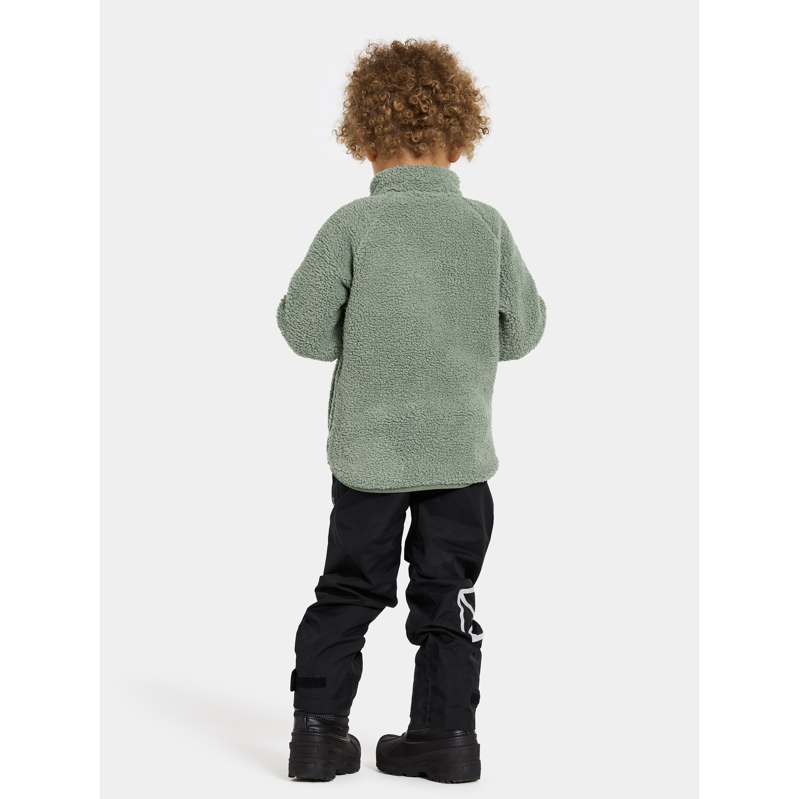 Gibbs Kids 2 Jumper Med Halv Dragkedja Light Moss