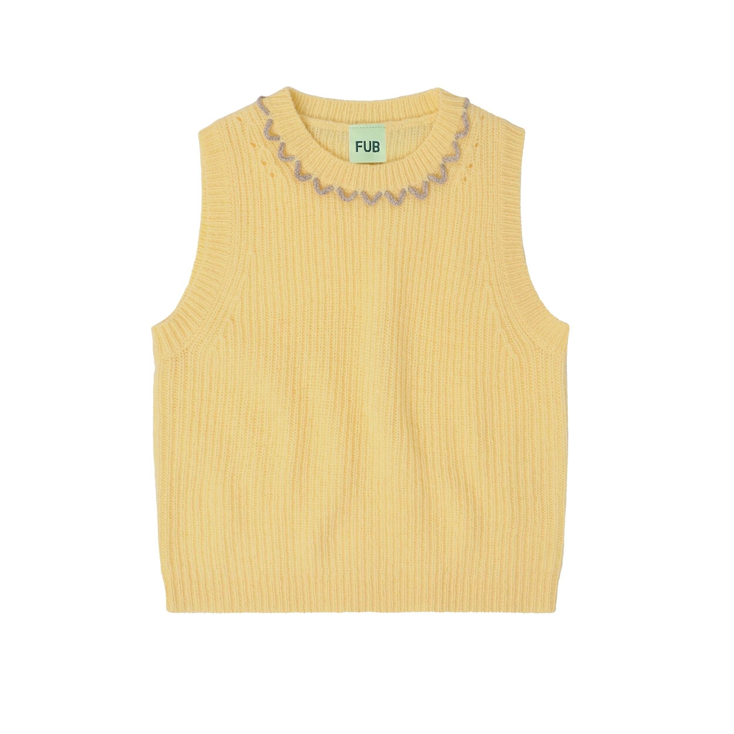 Lambswool Vest Wheat