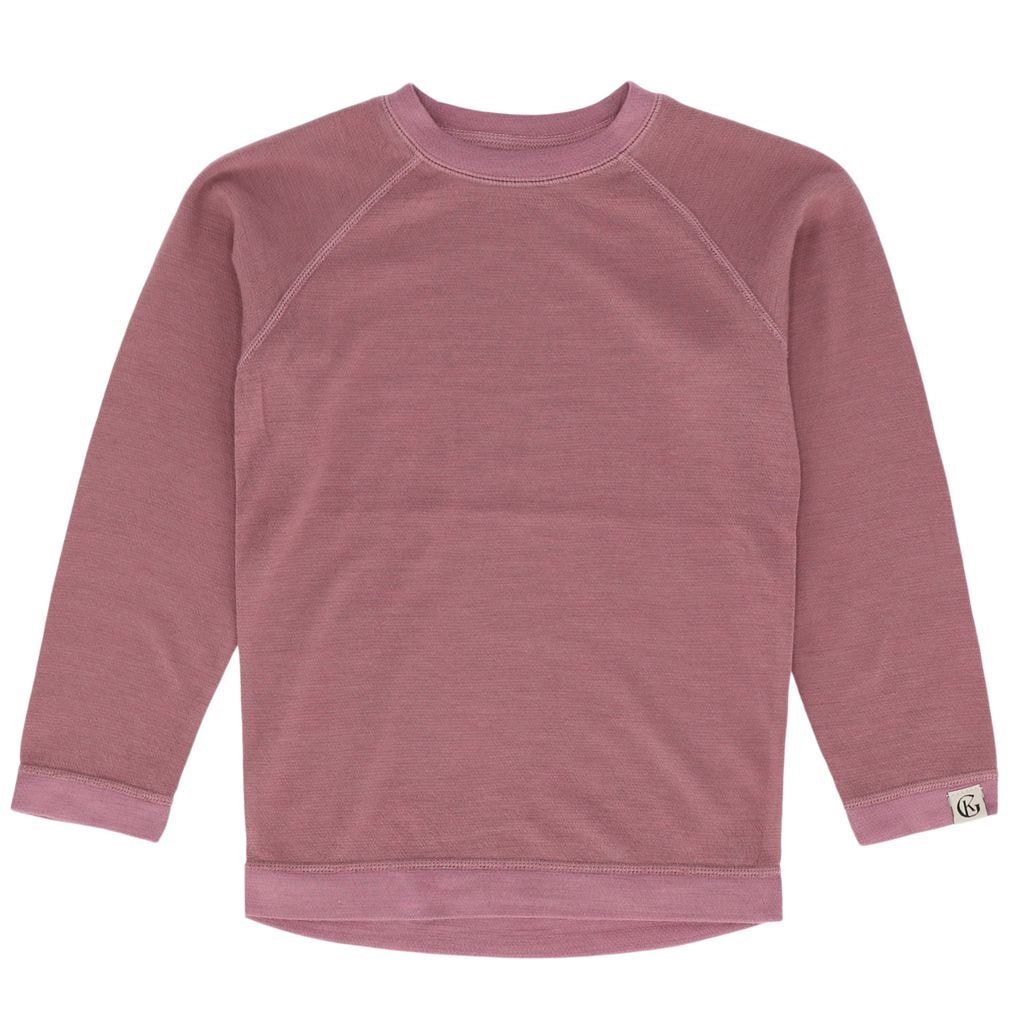 Gullull Wool Sweater Berry Purple