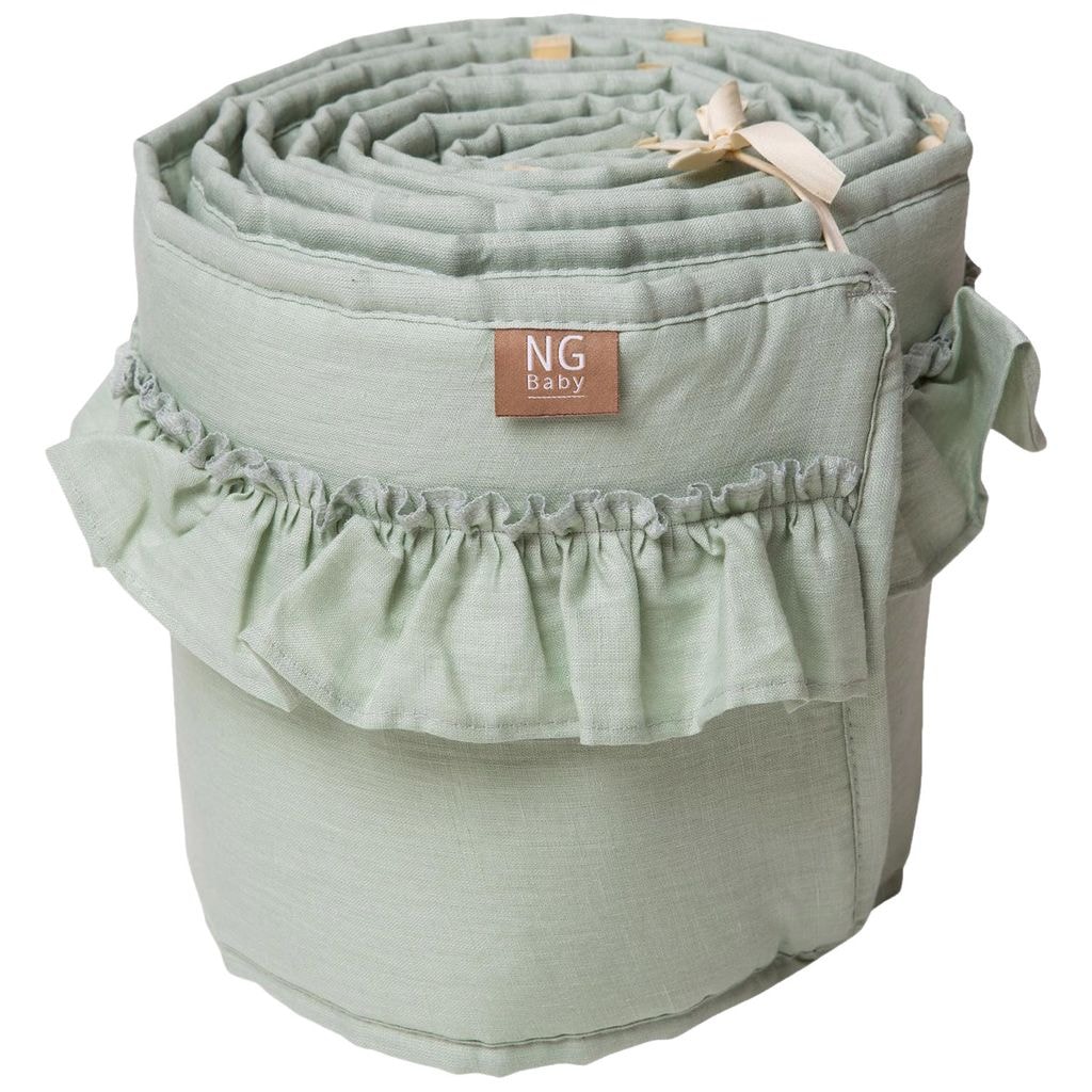 Mood Sprinkelsenglist Med Ruffle Sage Green