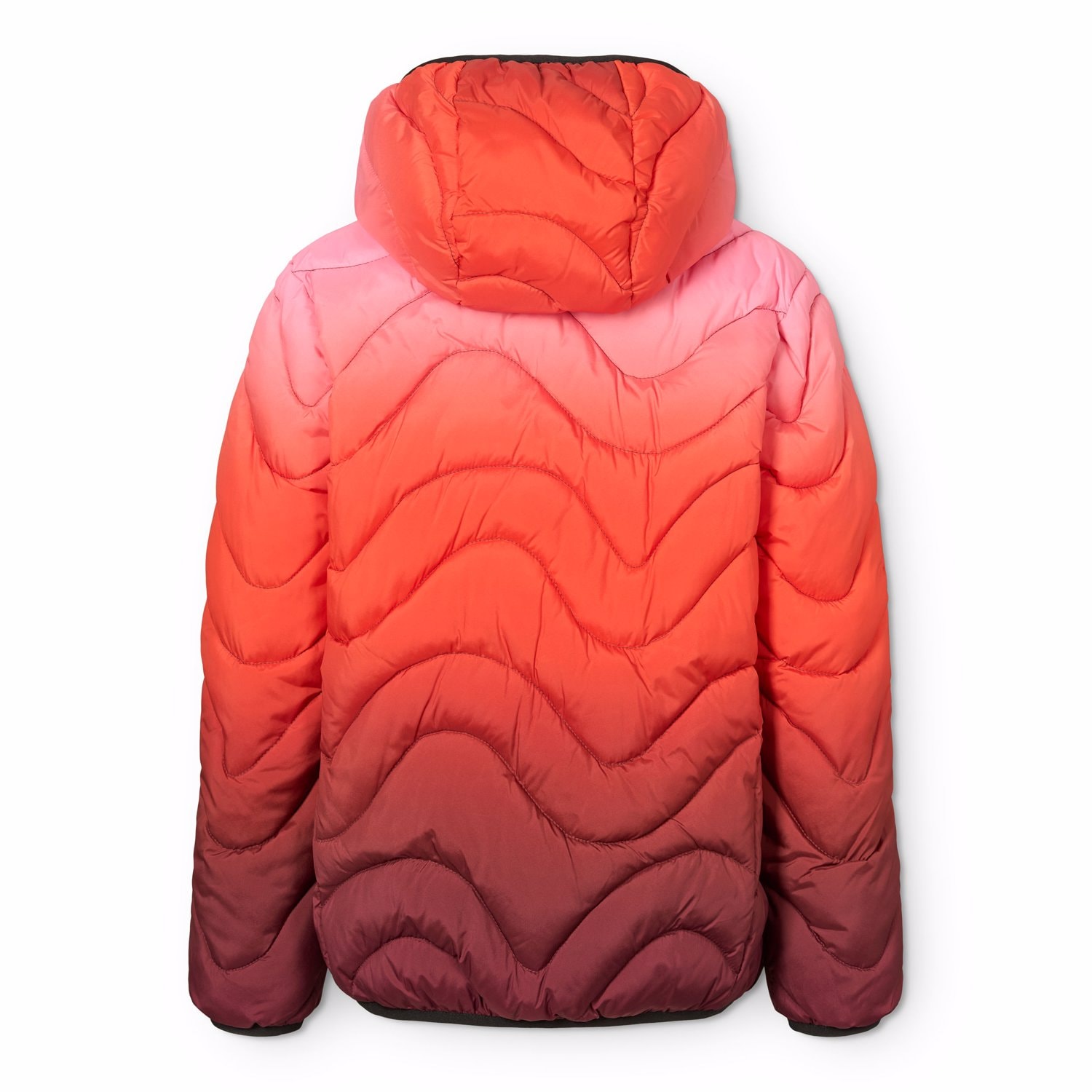 Hao Quiltad Jacka Fiery Red