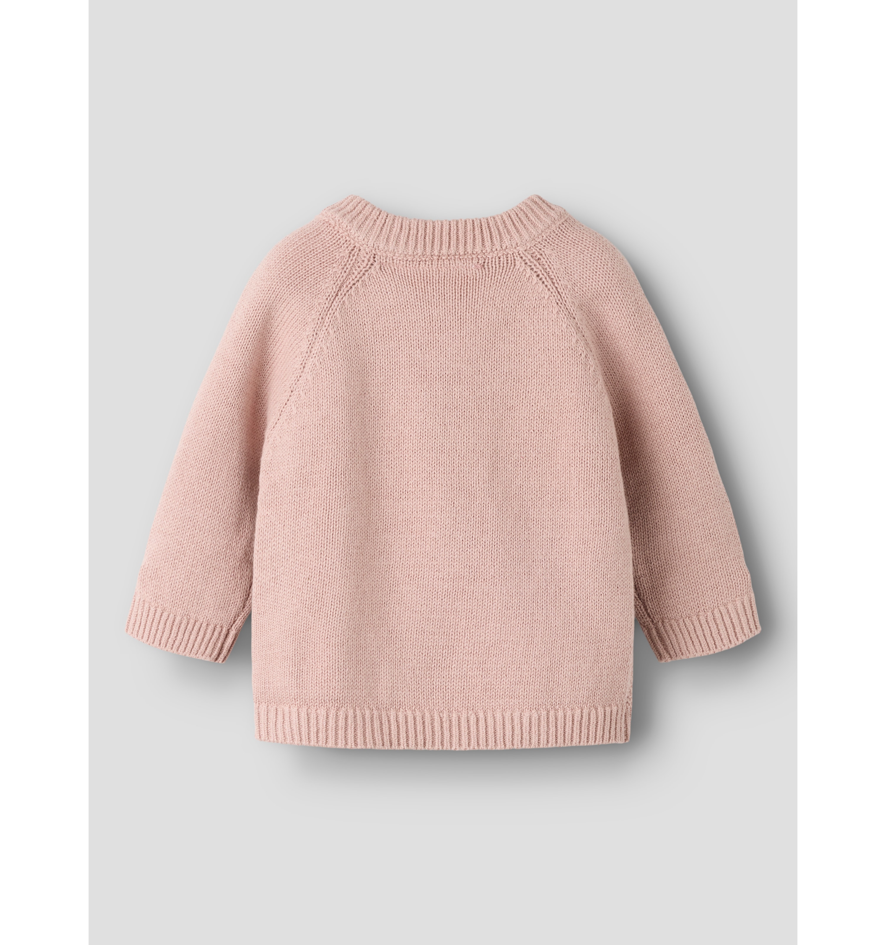 Nbnlaguna Ls Wrap Knit Lil Adobe Rose