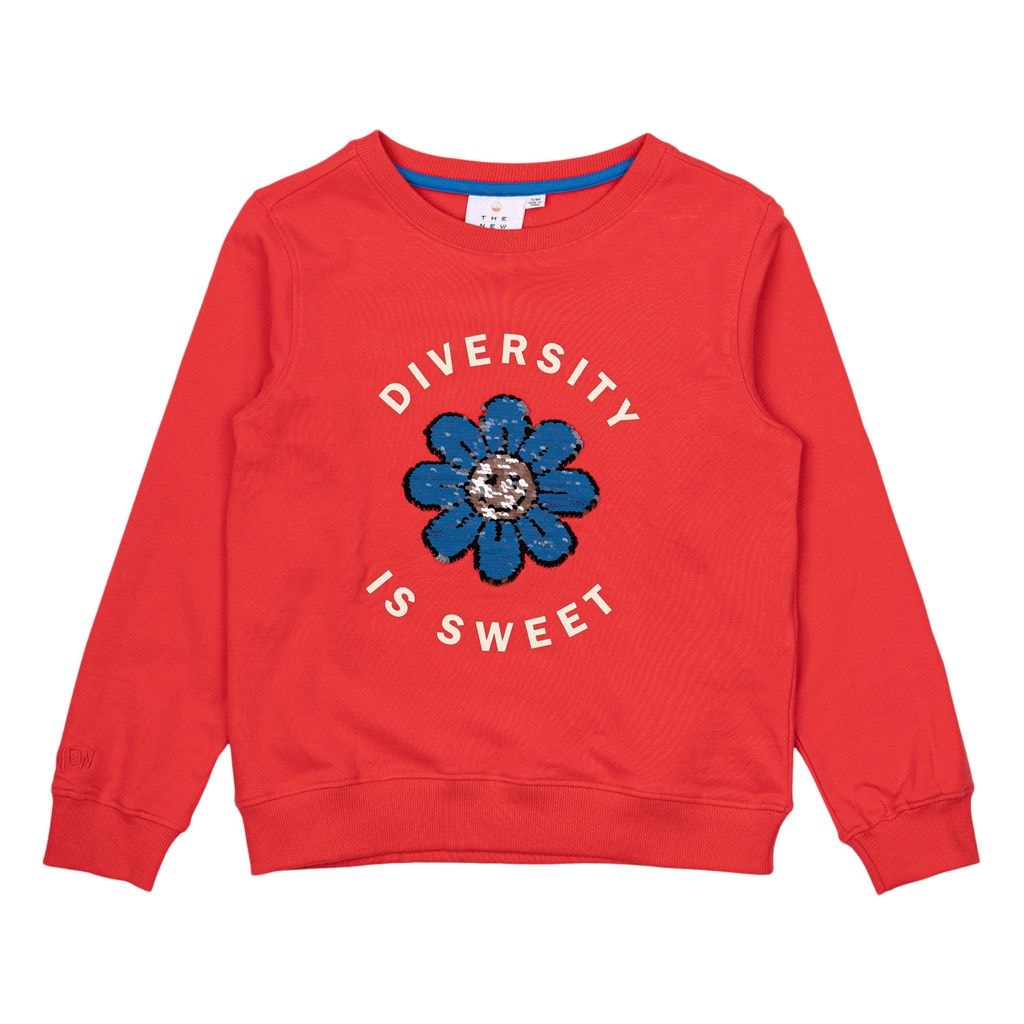 Norna Sweatshirt Poppy Red