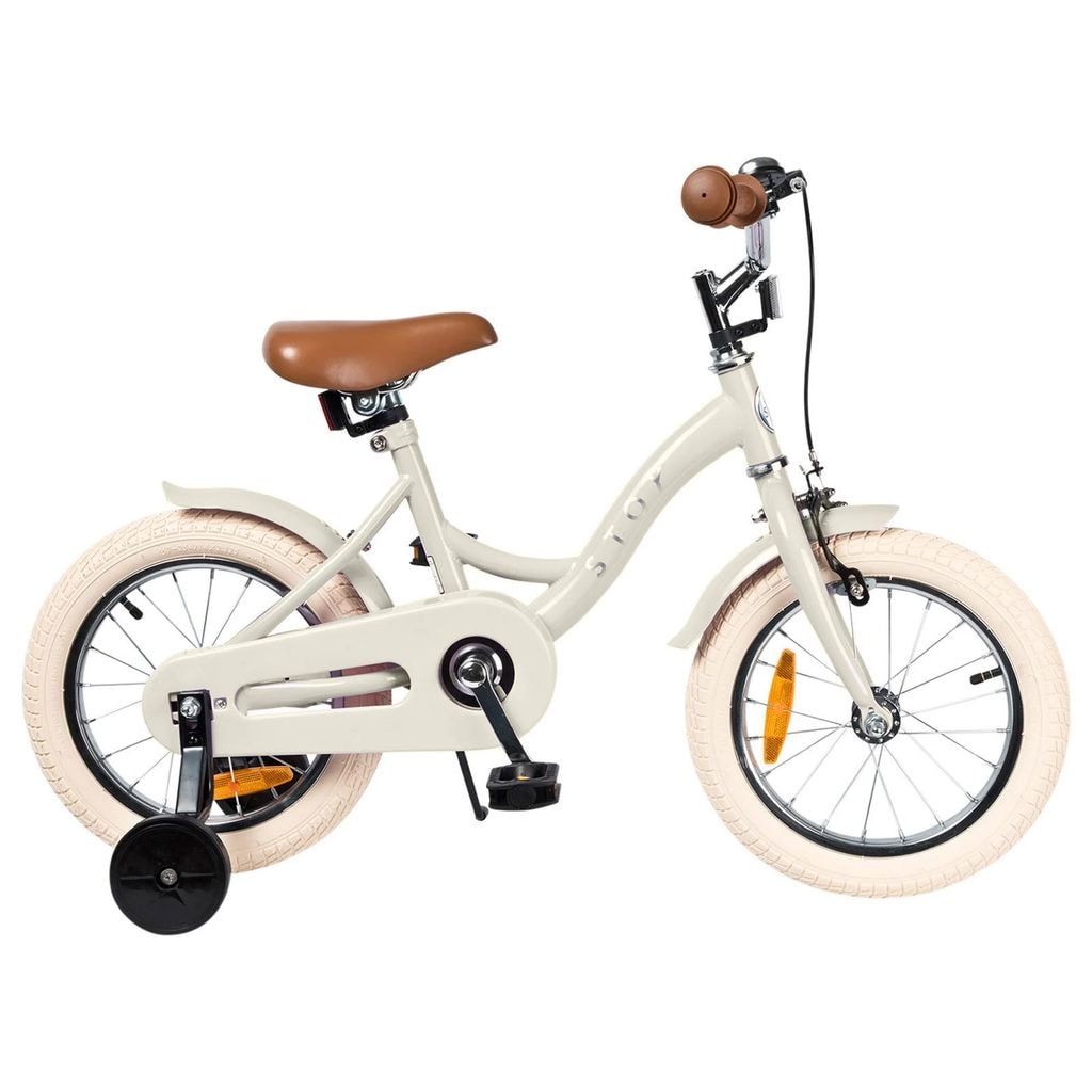14" Vintage-Fahrrad, beige