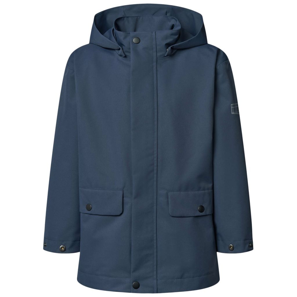 Windy Rain Jacket Mood Blue