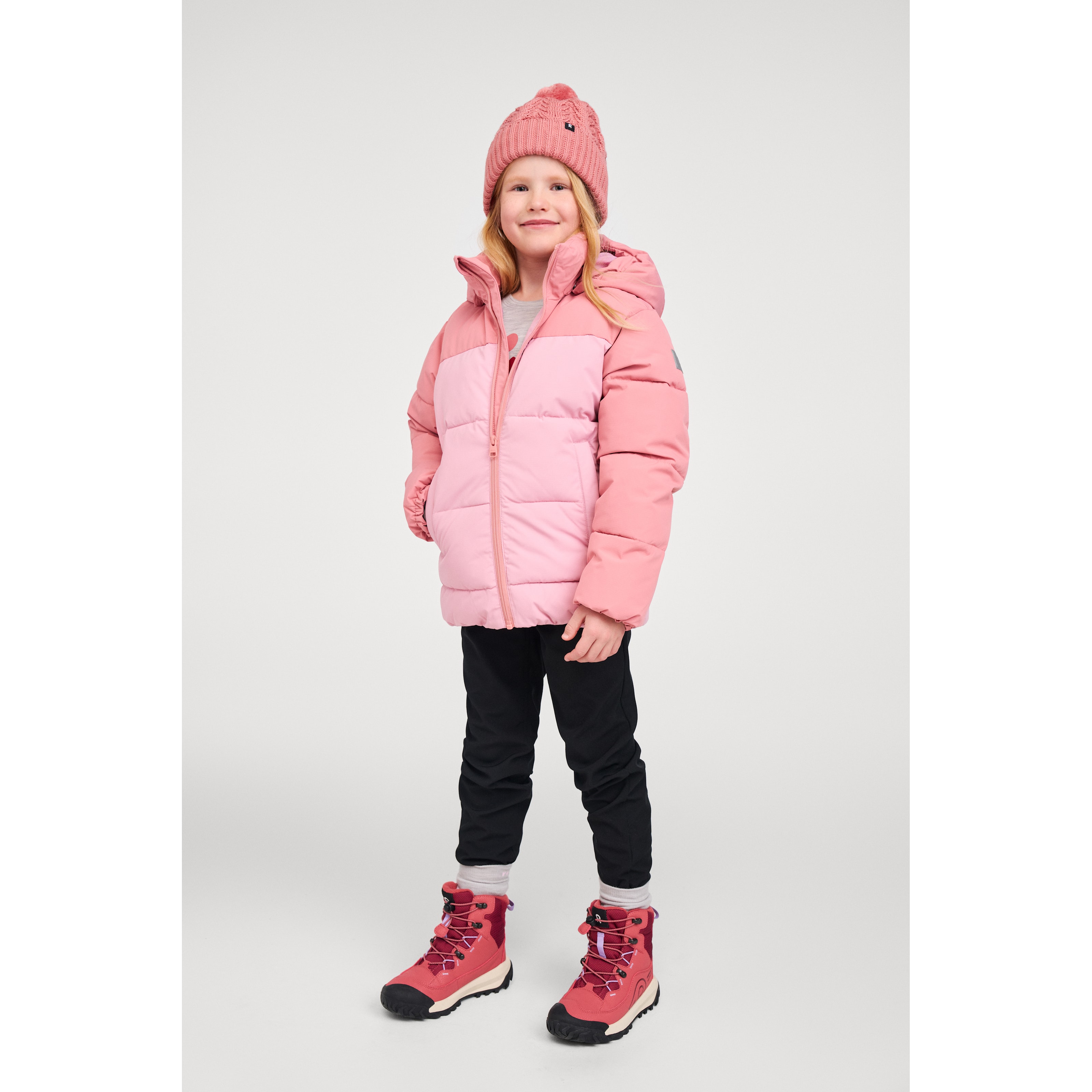 Tenhola Talvitakki Grey Pink
