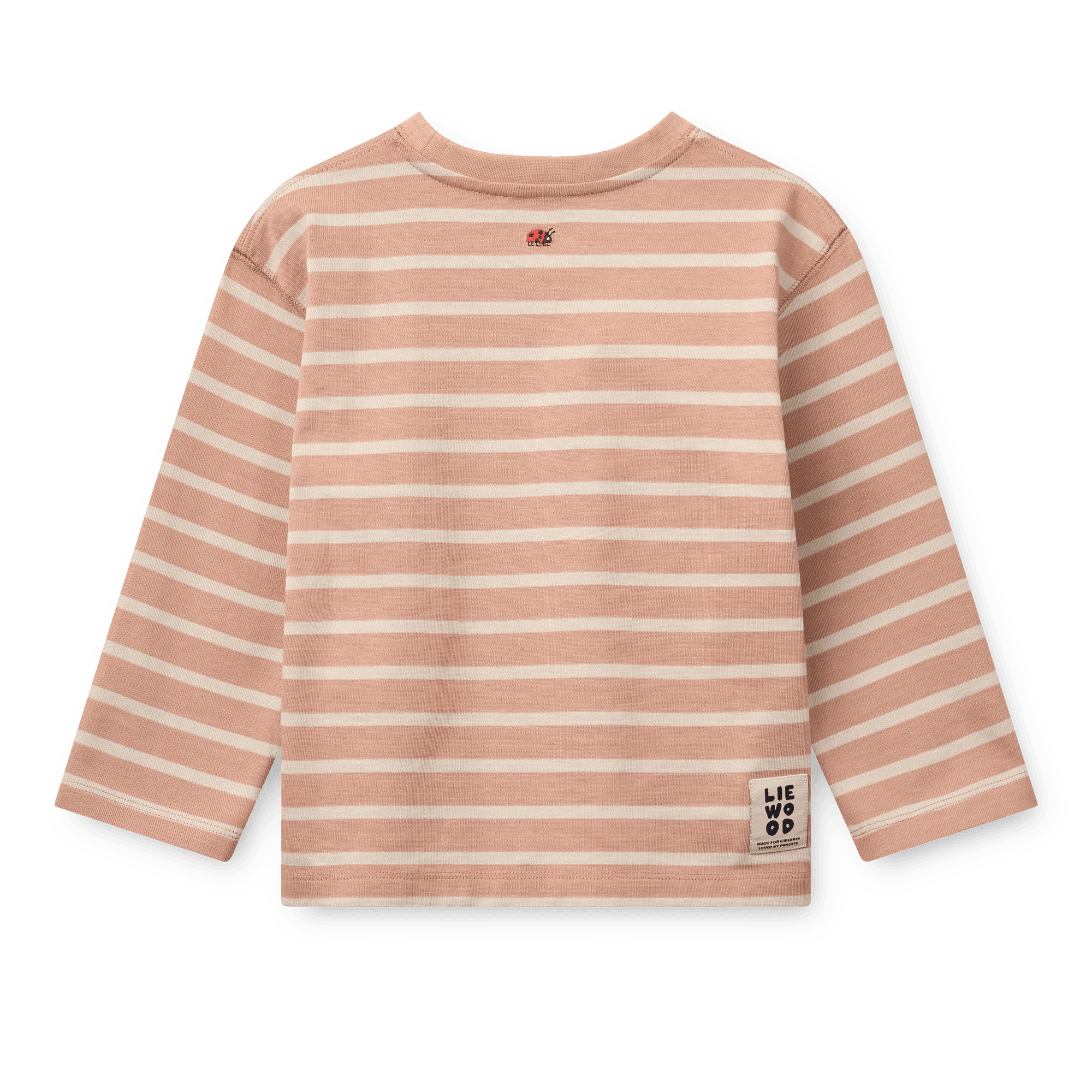 Tyler Långärmad T-shirt Pale Tuscany Sandy Stripe