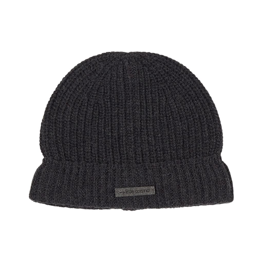 Knitted Hat Dark Gray
