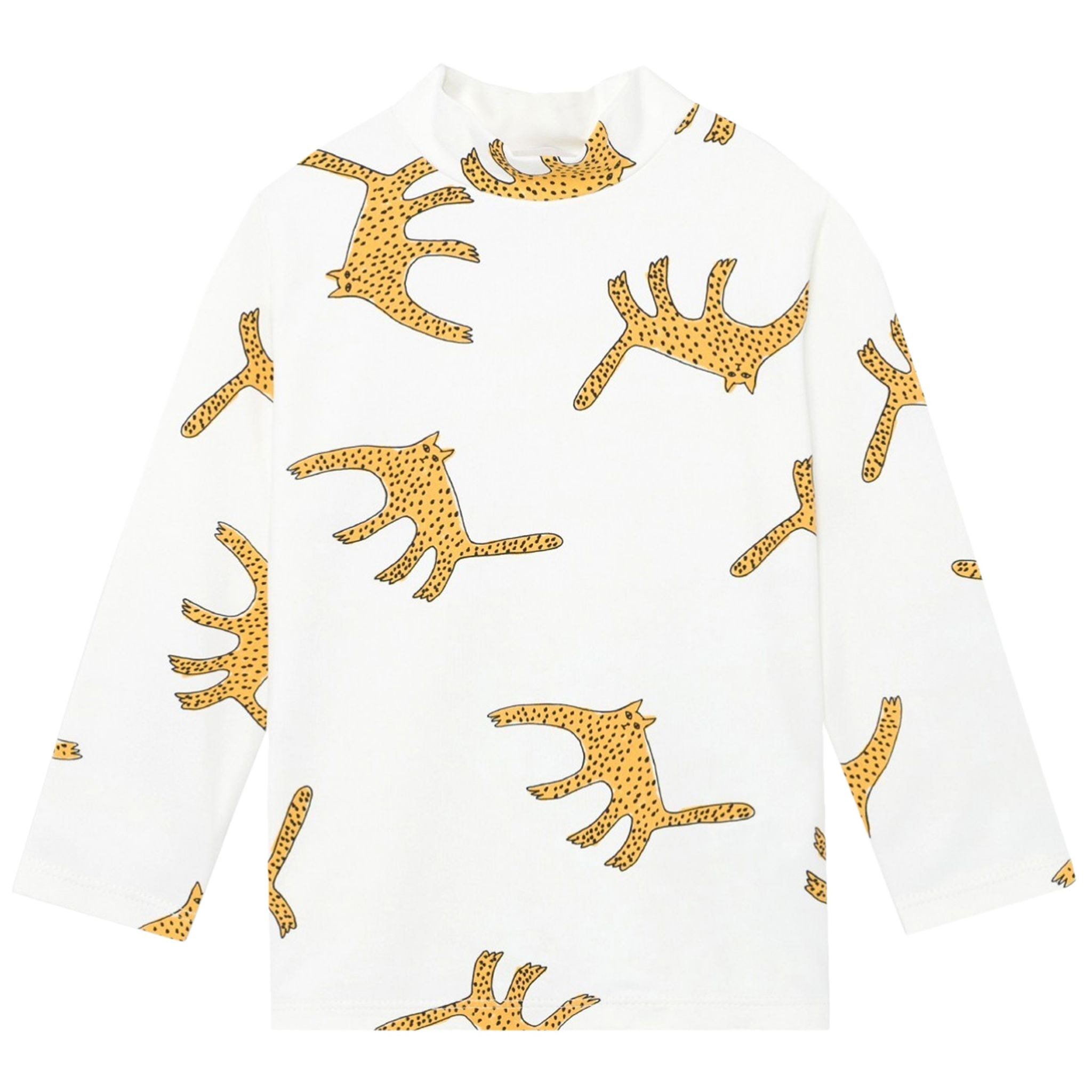 All Over Leopards UV-Top Turtledove