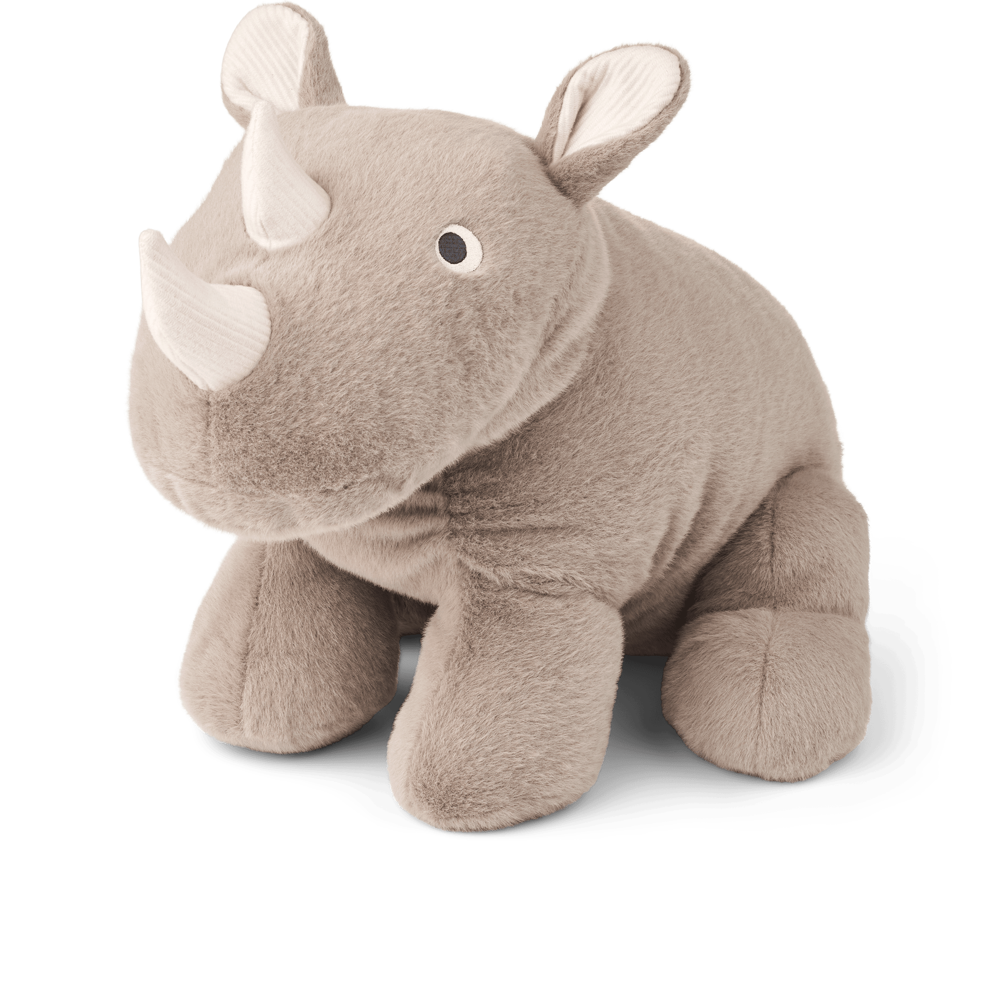 Barnaby Næsehorn Stor Bamse Stone Beige 