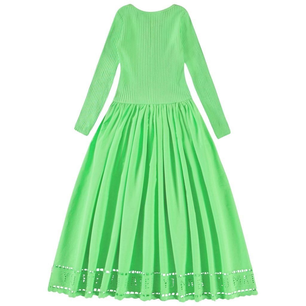 Cibelle Long-Sleeved Dress Green Vibes
