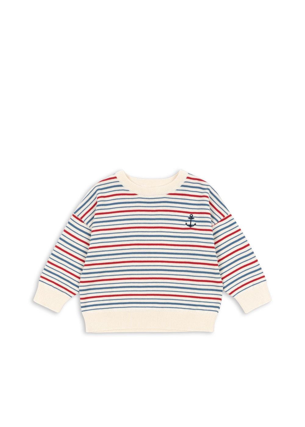 Manis Knit Sweater Antique Stripe