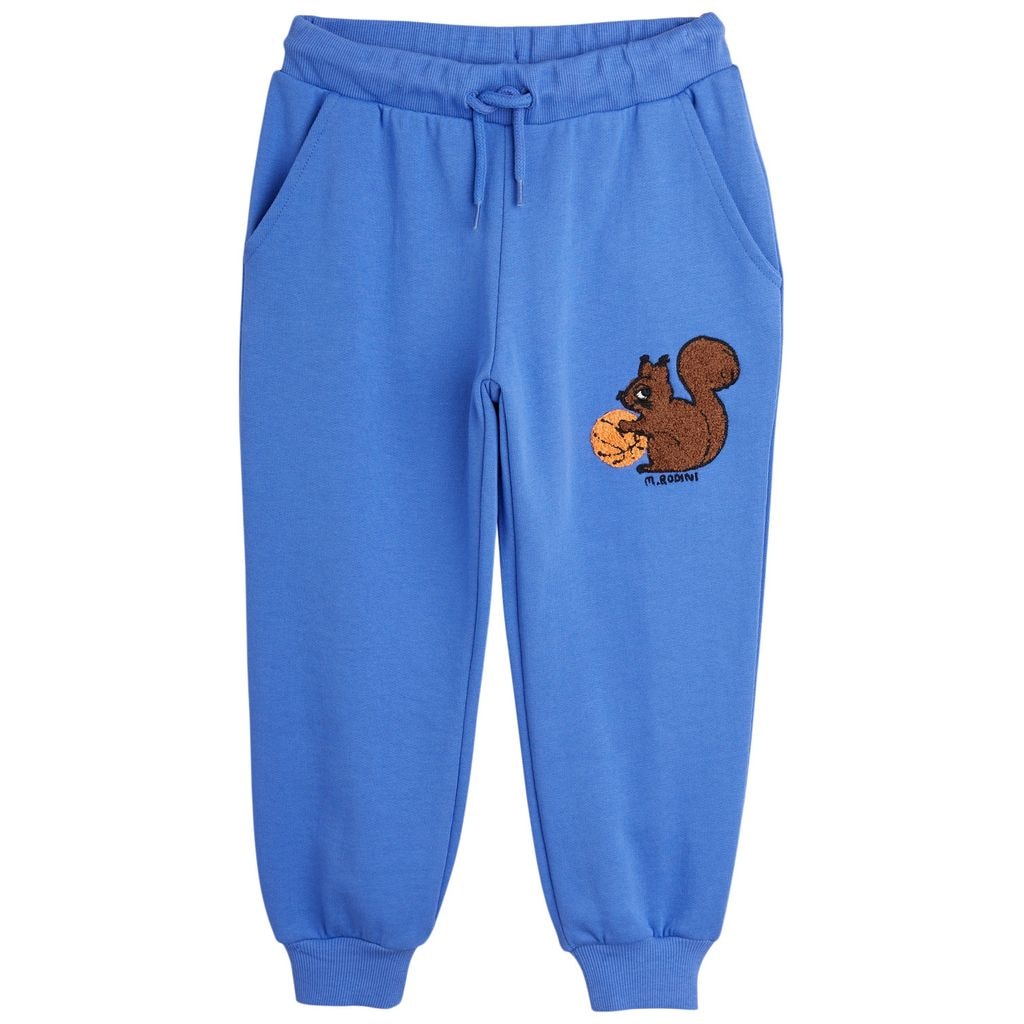 GOTS Squirrel Joggebukse Blå