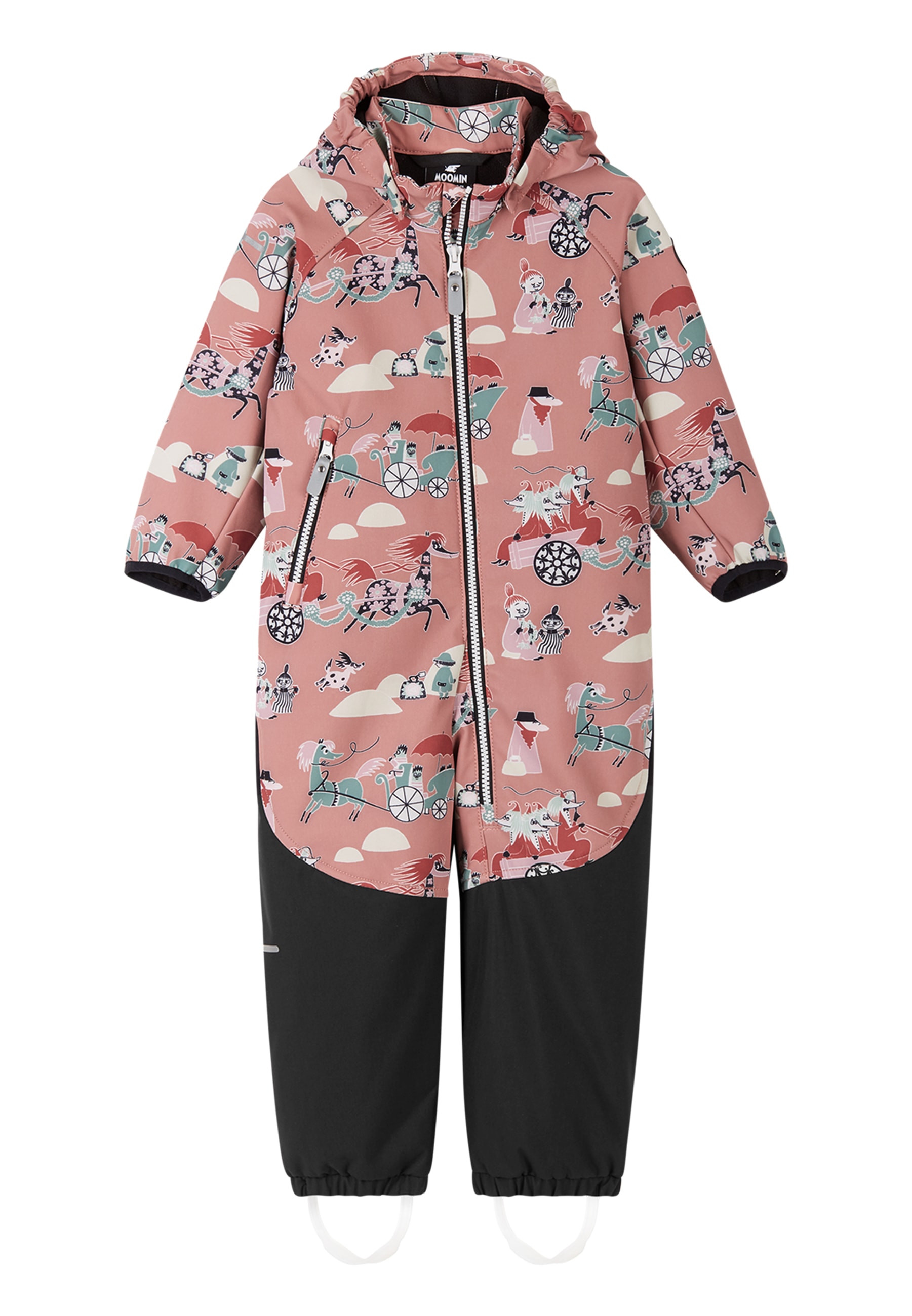 Moomin Mjosa Softshell Overtrekk Rose Blush