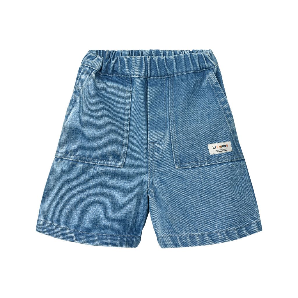 Cesaria Denim Shorts Light Blue Denim