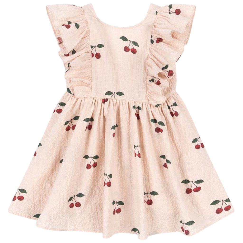 GOTS Elin Dress Ma Grande Cerise Pink