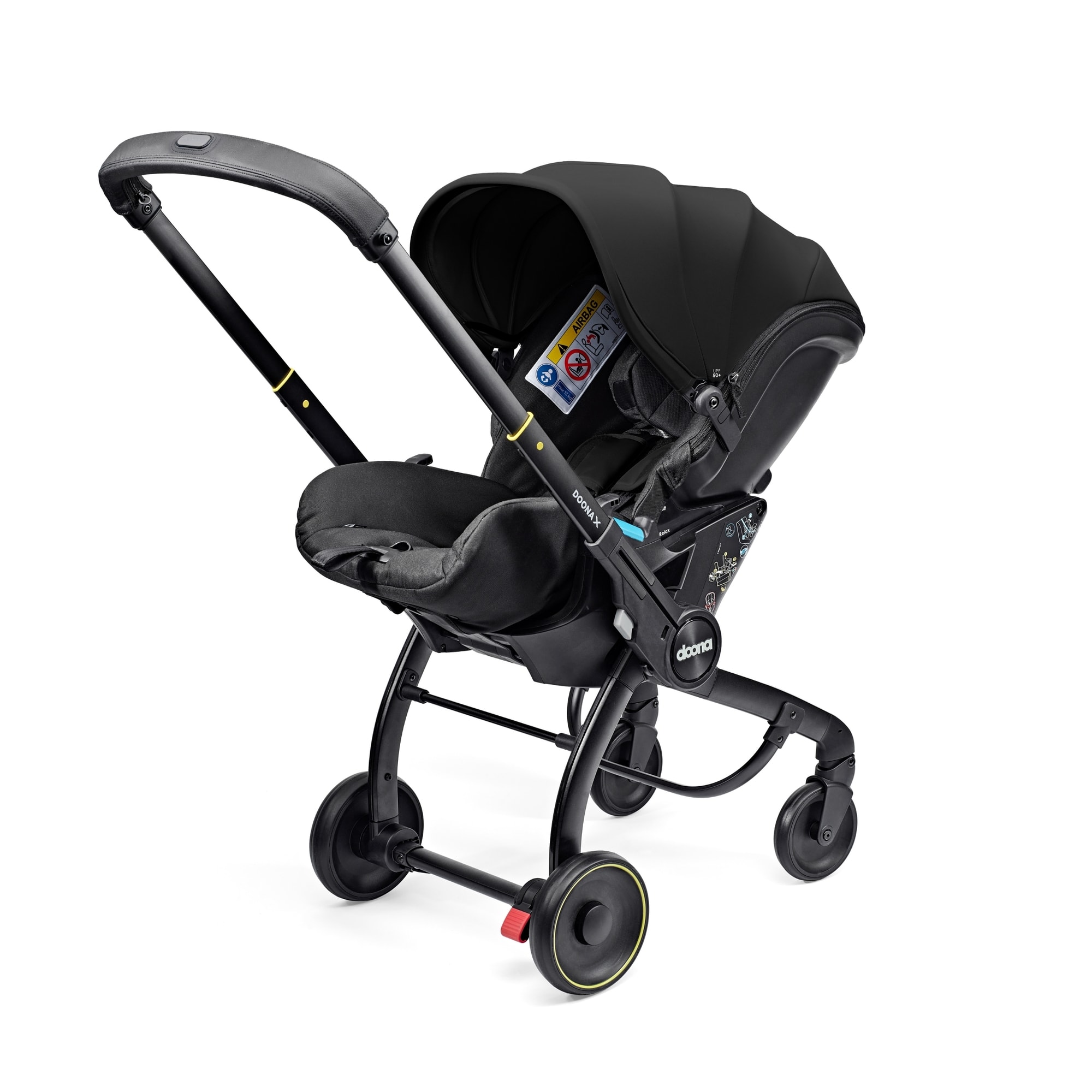 Doona X Babyskydd Och Barnvagn I Ett Nitro Black