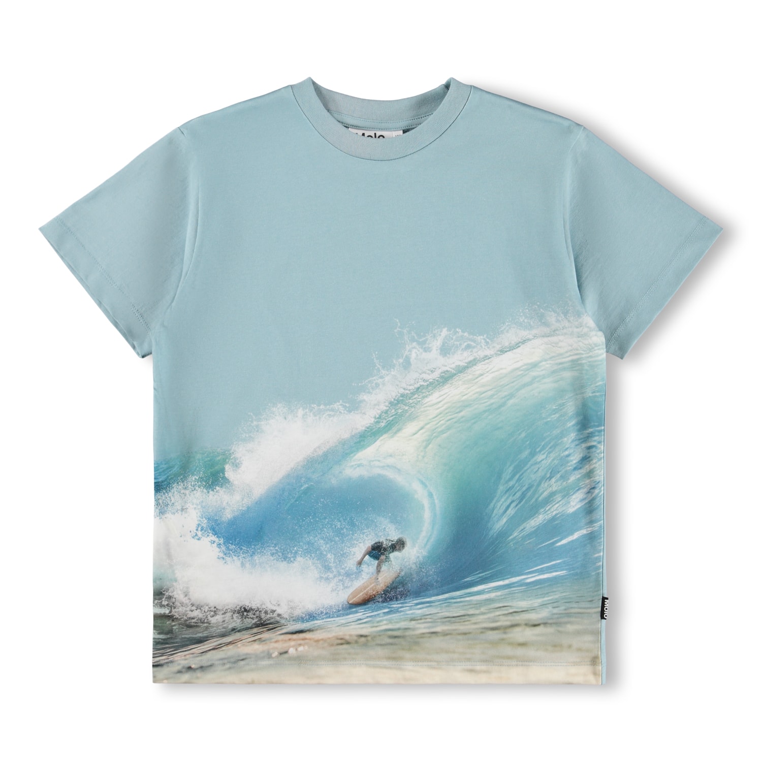 GOTS Riley T-paita Bluish Surfer 