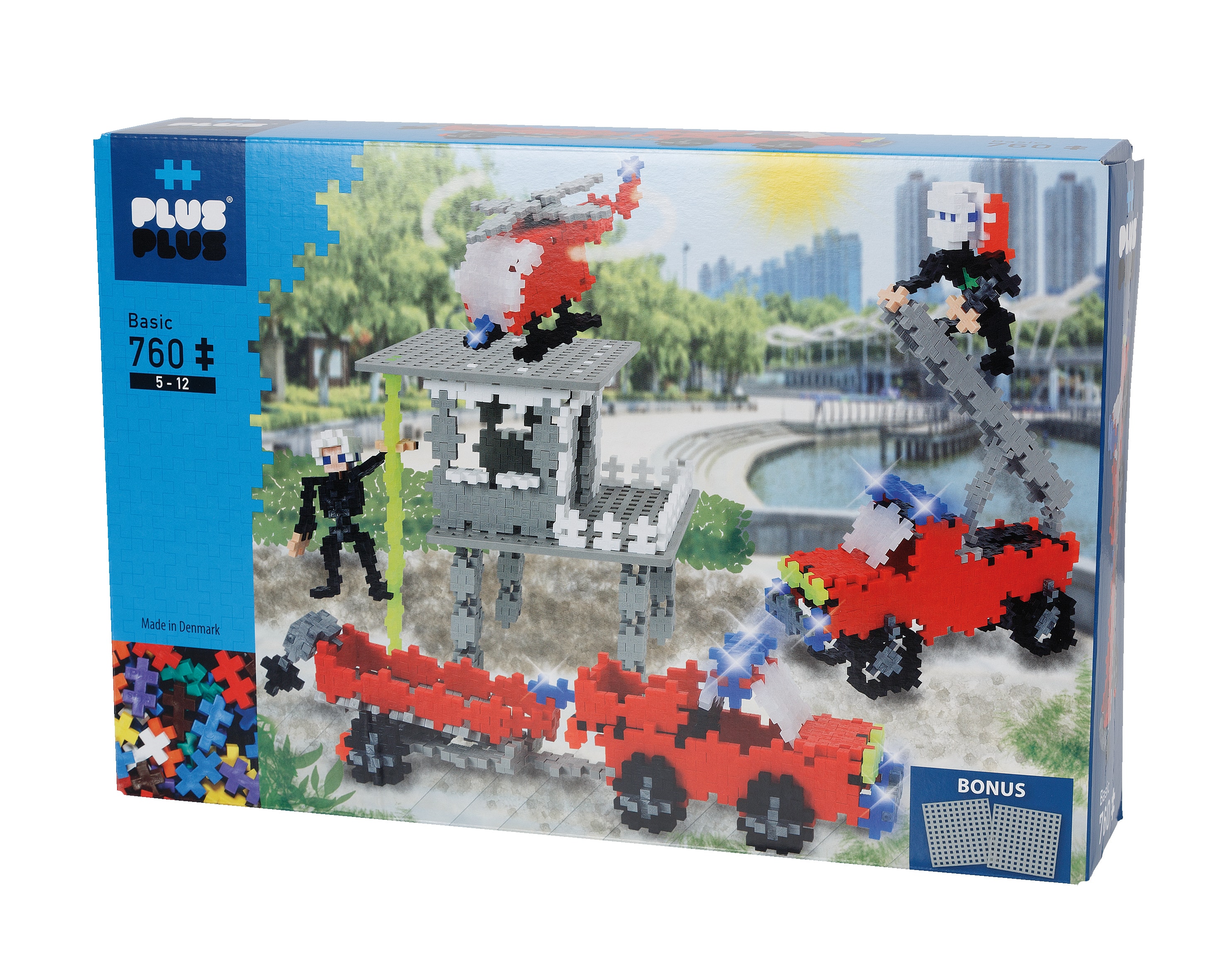 Plus-Plus® Basic Brandstation 760 Bitar