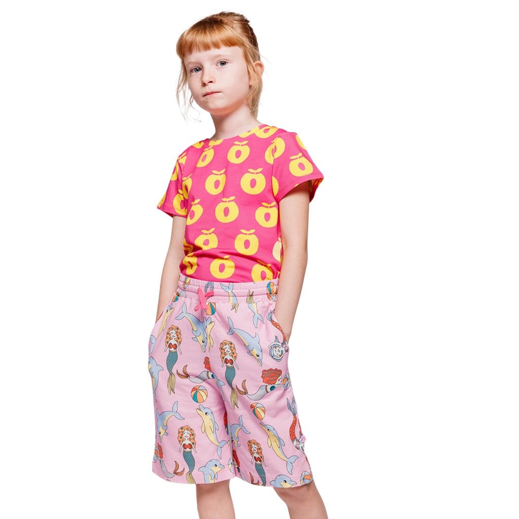 Apples T-shirt Pink Fandango