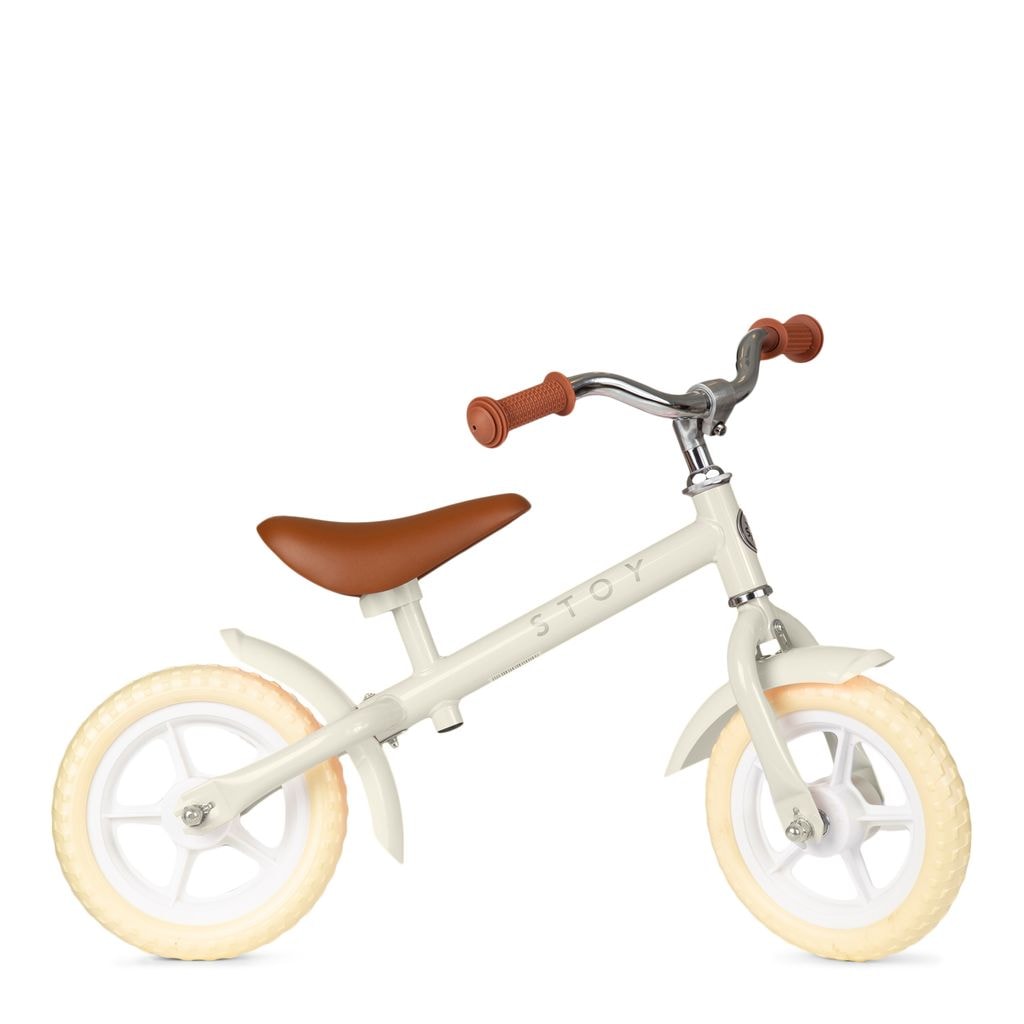 10" Vintage Springcykel Beige