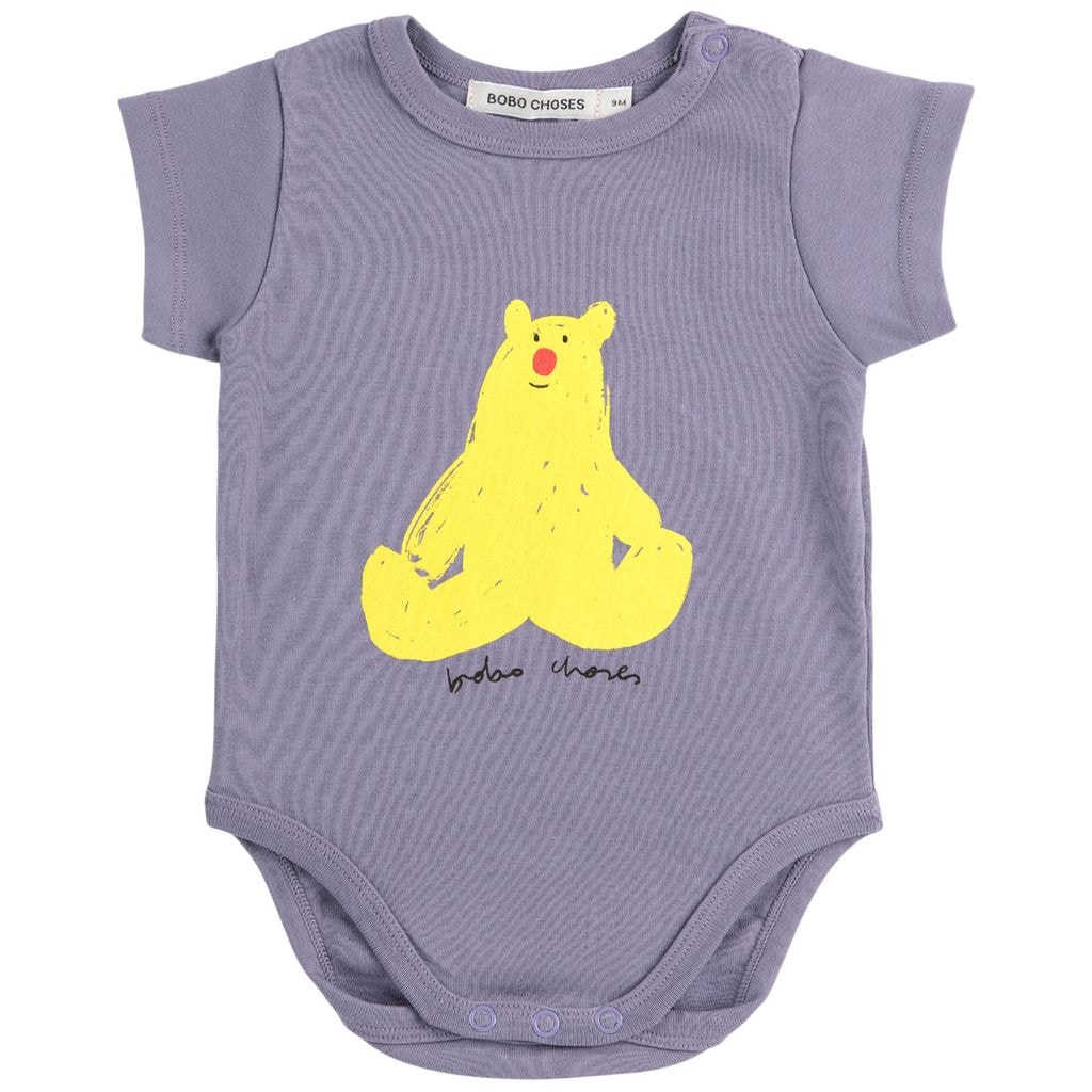 Hug Me Bear Baby Body Navy Blue