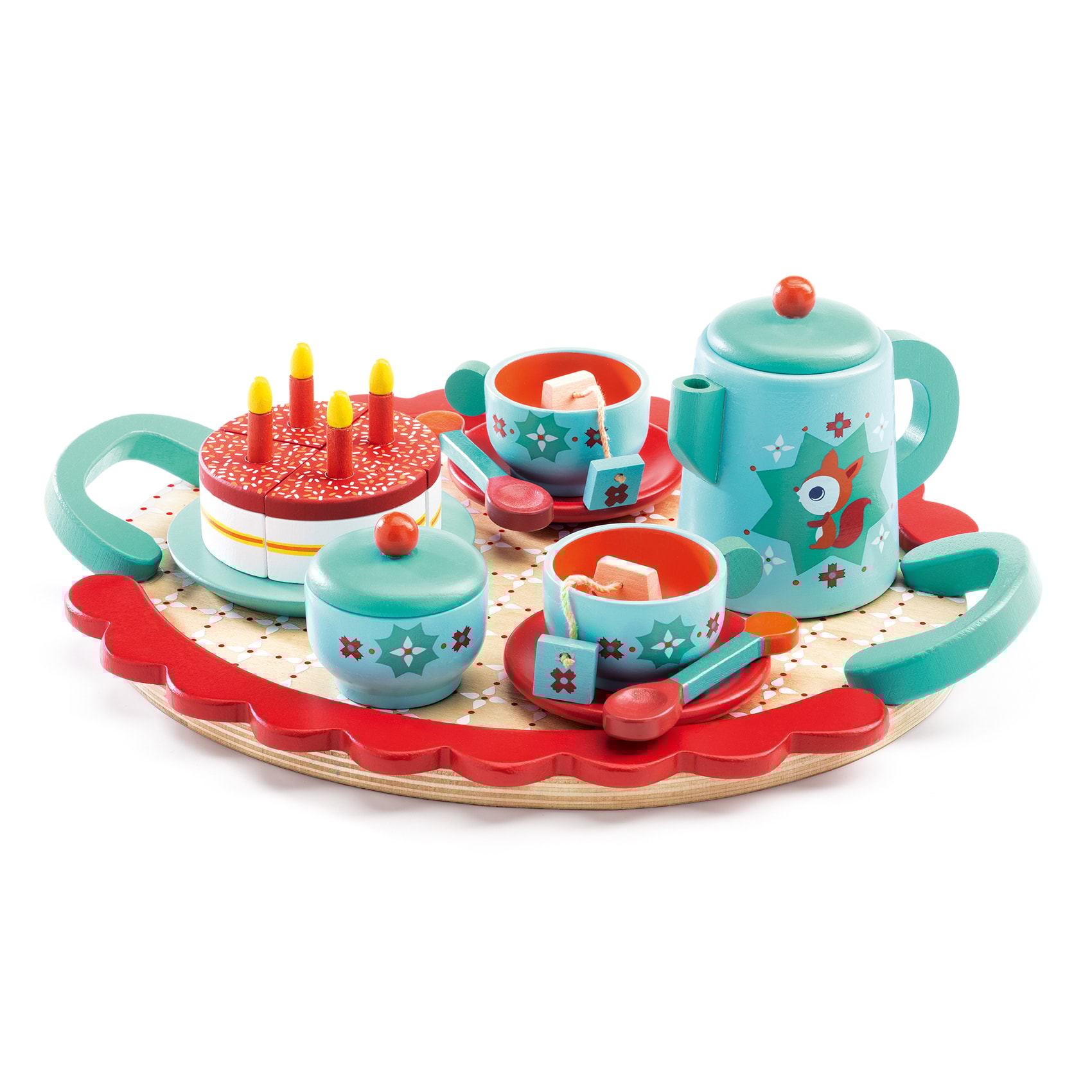 Fox´s Party Wooden Tea Set