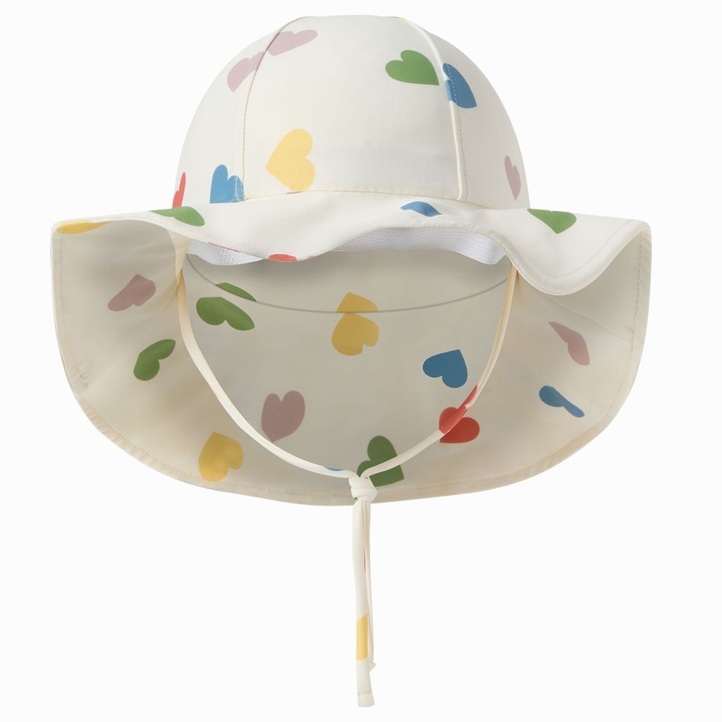 Falsterbo UV Aurinko Hattu Rainbow Hearts