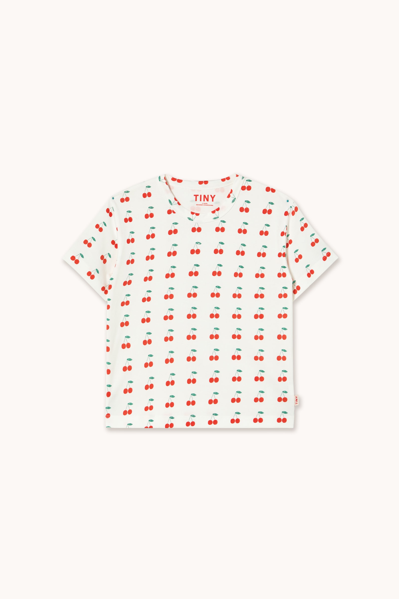 Cherries Strikket T-shirt Off-white 
