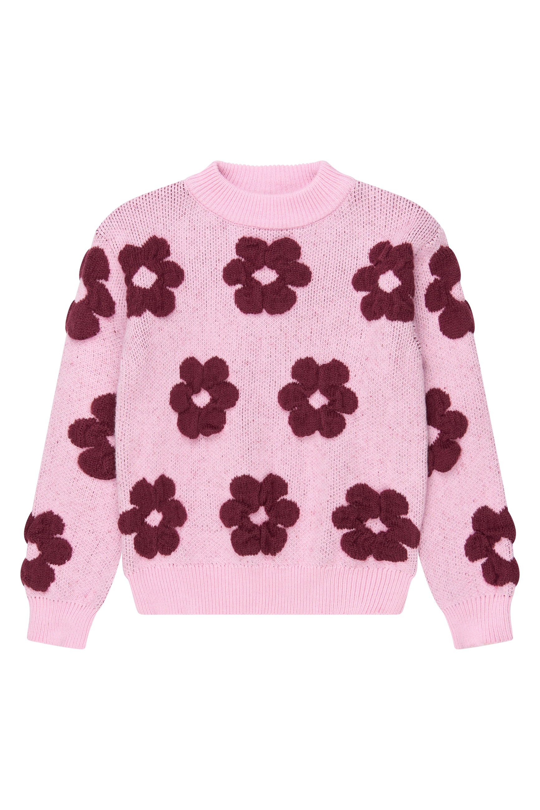 Varda Stickad Tröja Pink