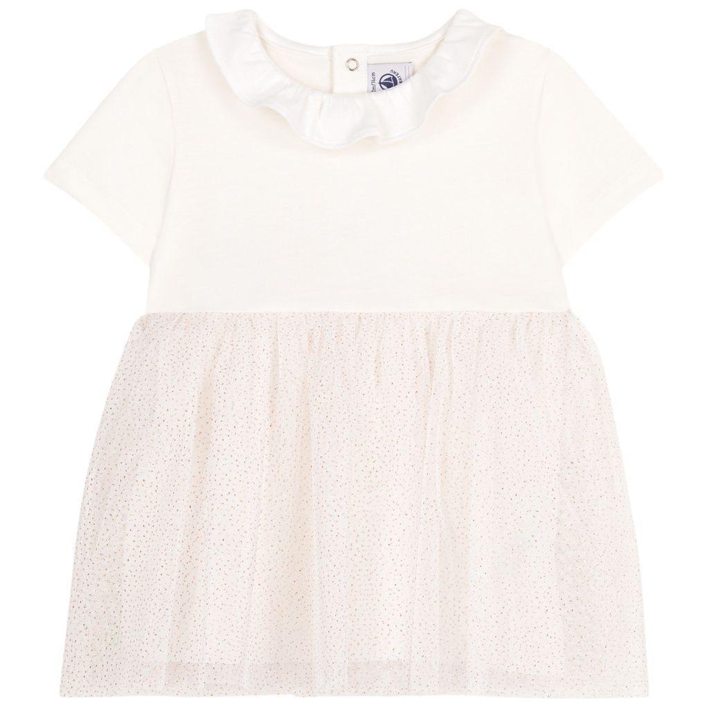 Tulle Dress Marshmallow Copper