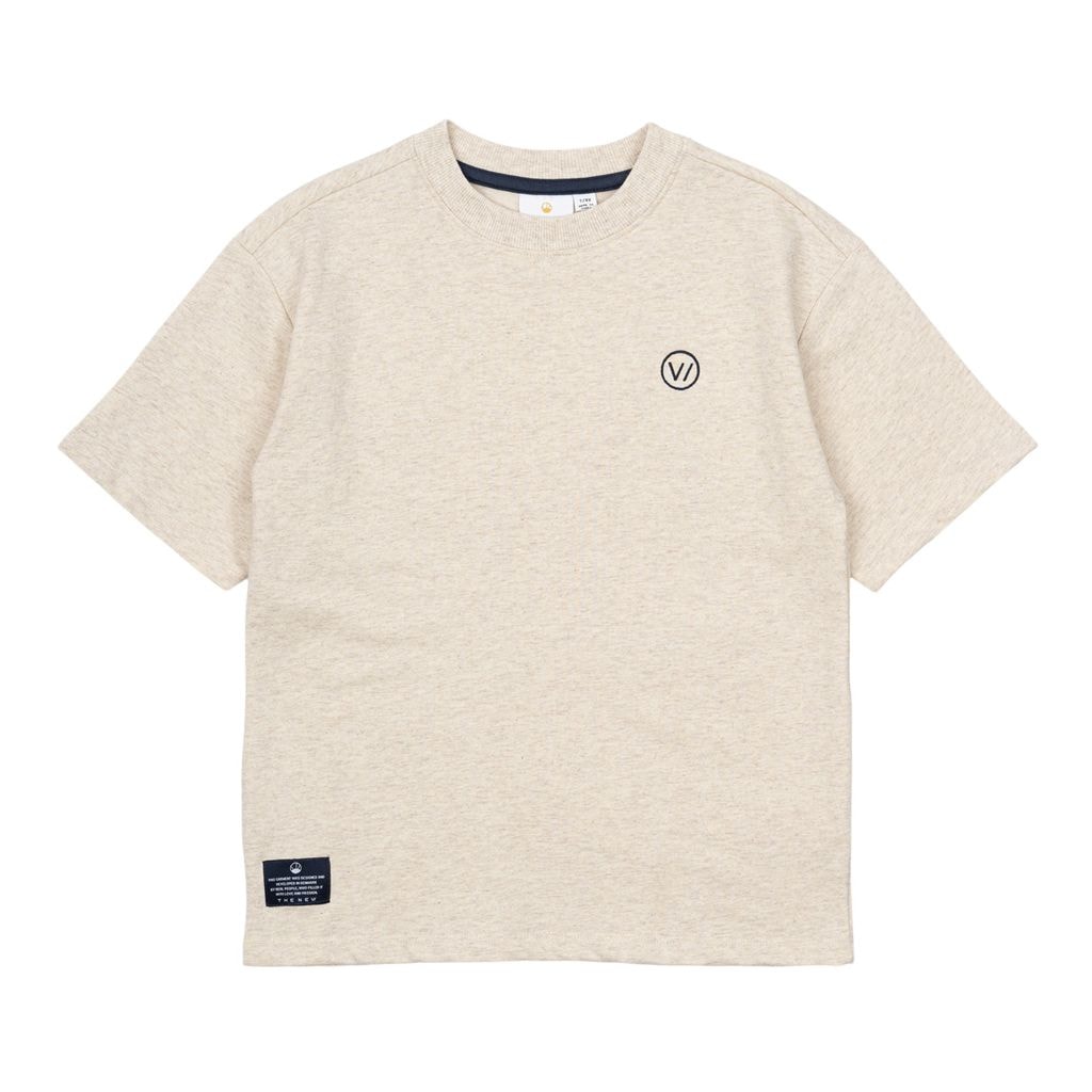 Norvalde Sweat Tee Oatmeal Melange