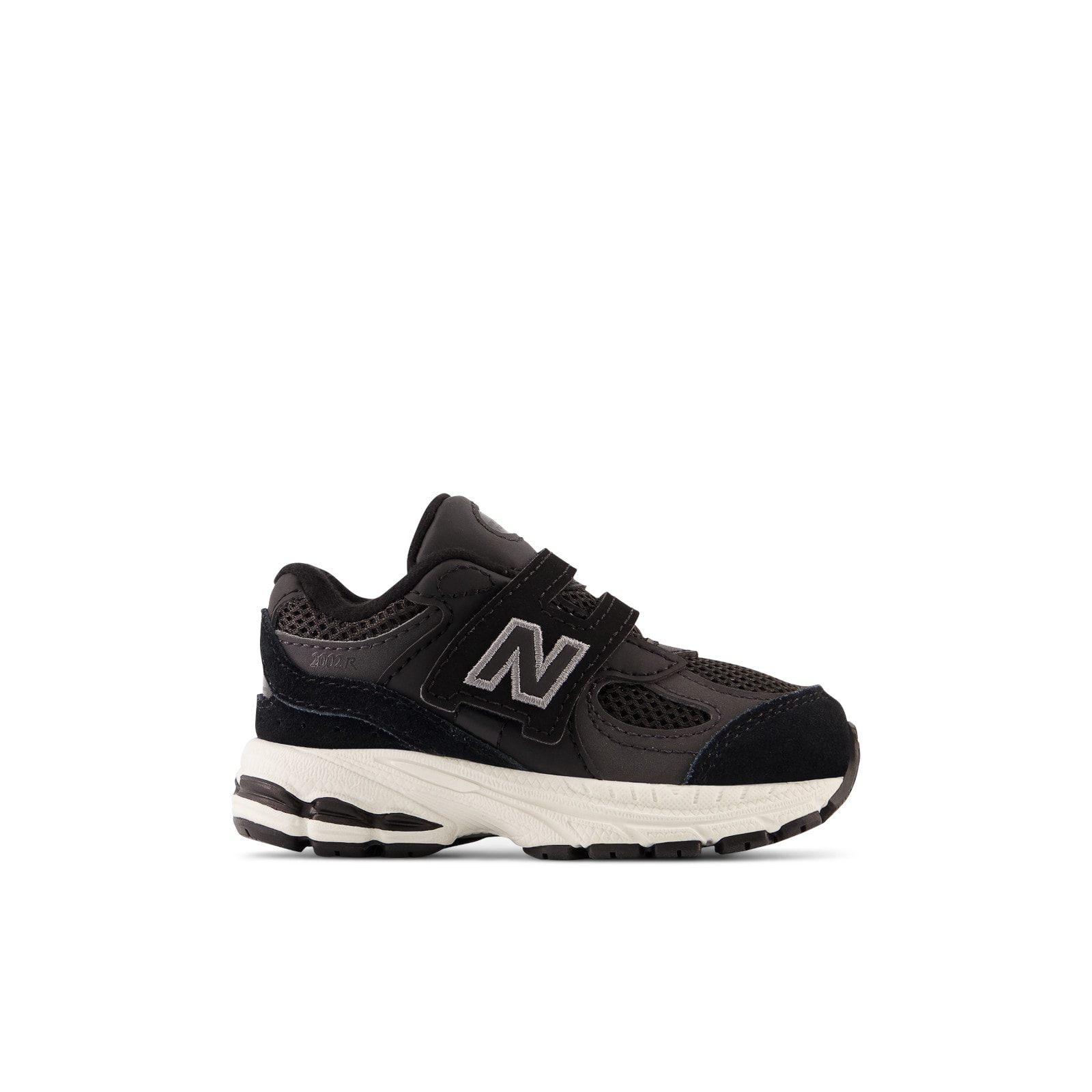 New Balance 2002 Kids Hook & Loop Black