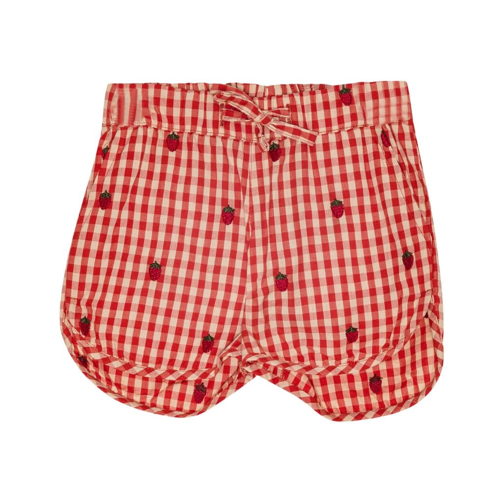 Molly Shorts Berry Gingham
