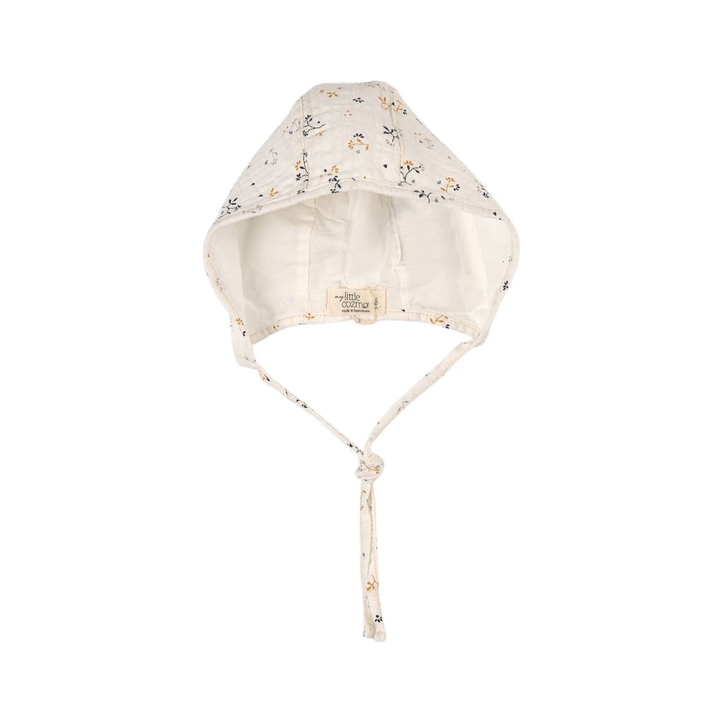 Flower Baby Hat Cream