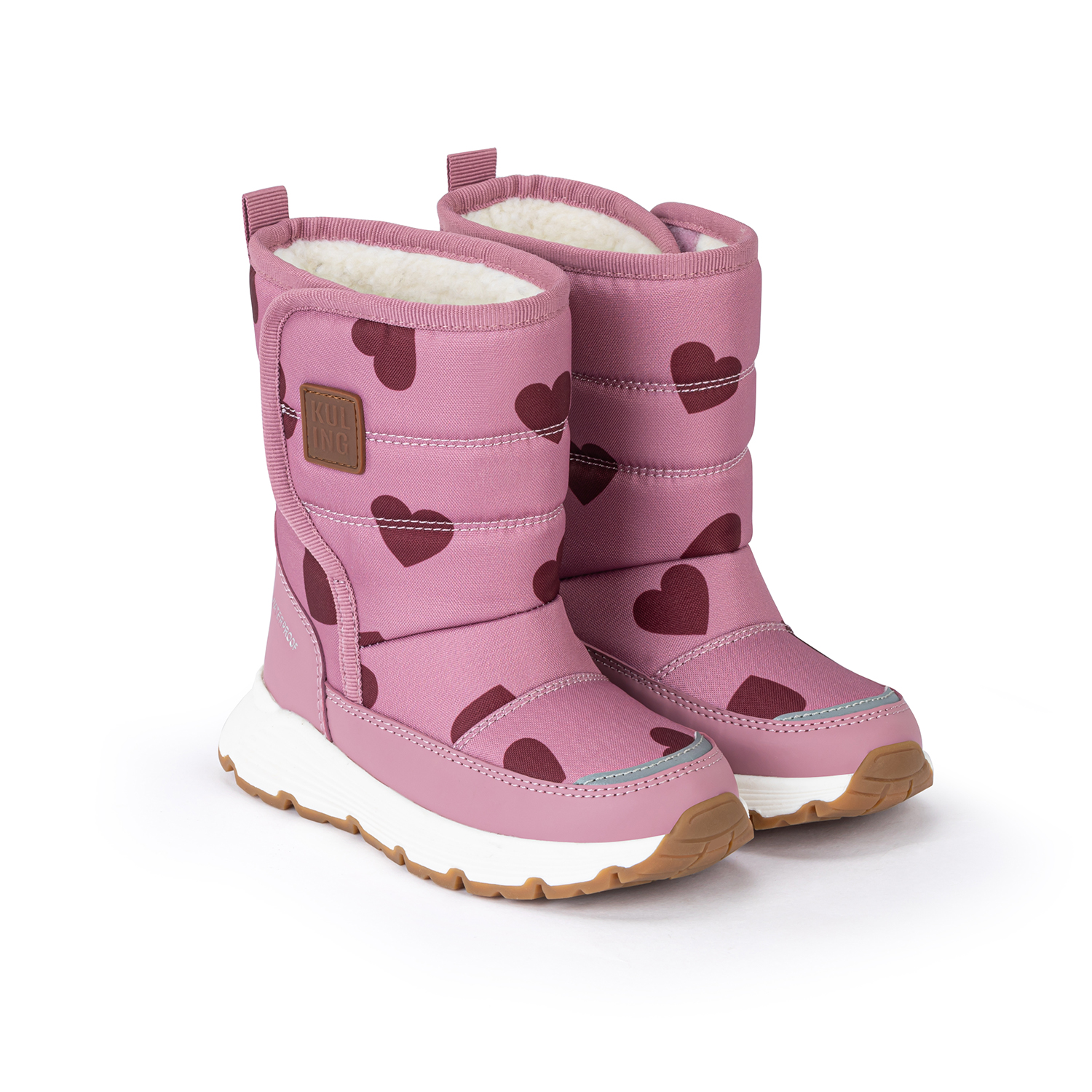 Ontario Vinterstövlar Mauve Hearts