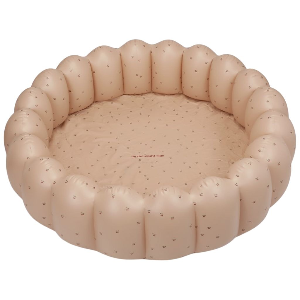 Lille Skalformet Pool Med Kirsebærprint Blush