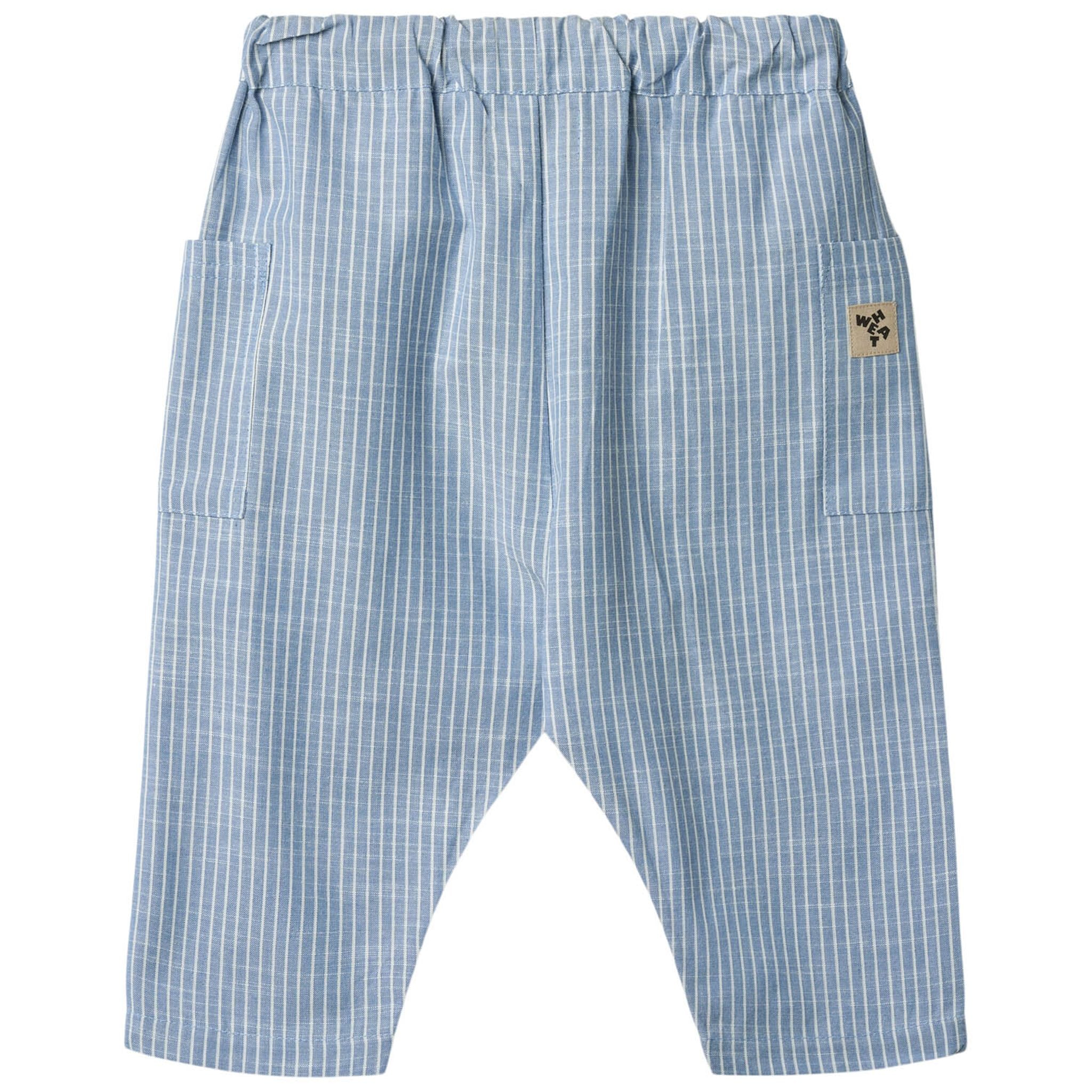 GOTS Arne Byxor Blue Stripe