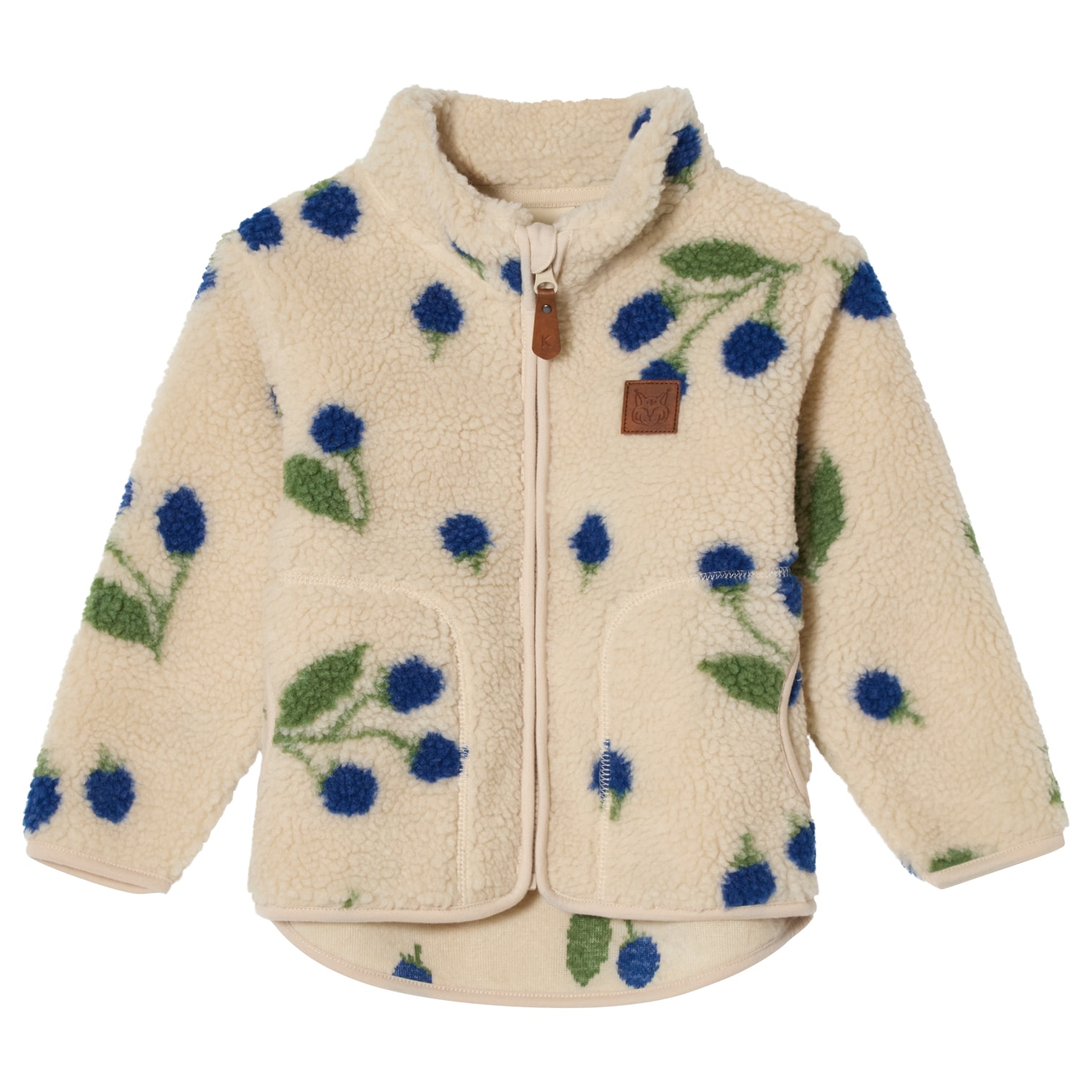 Austin Pile Fleece Jacket Blackberry 